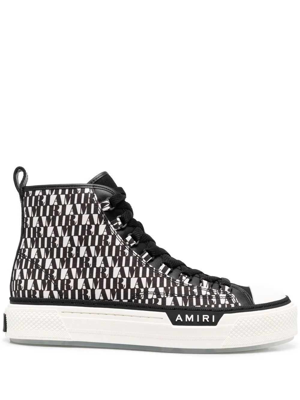 logo-print high-top sneakers - 1