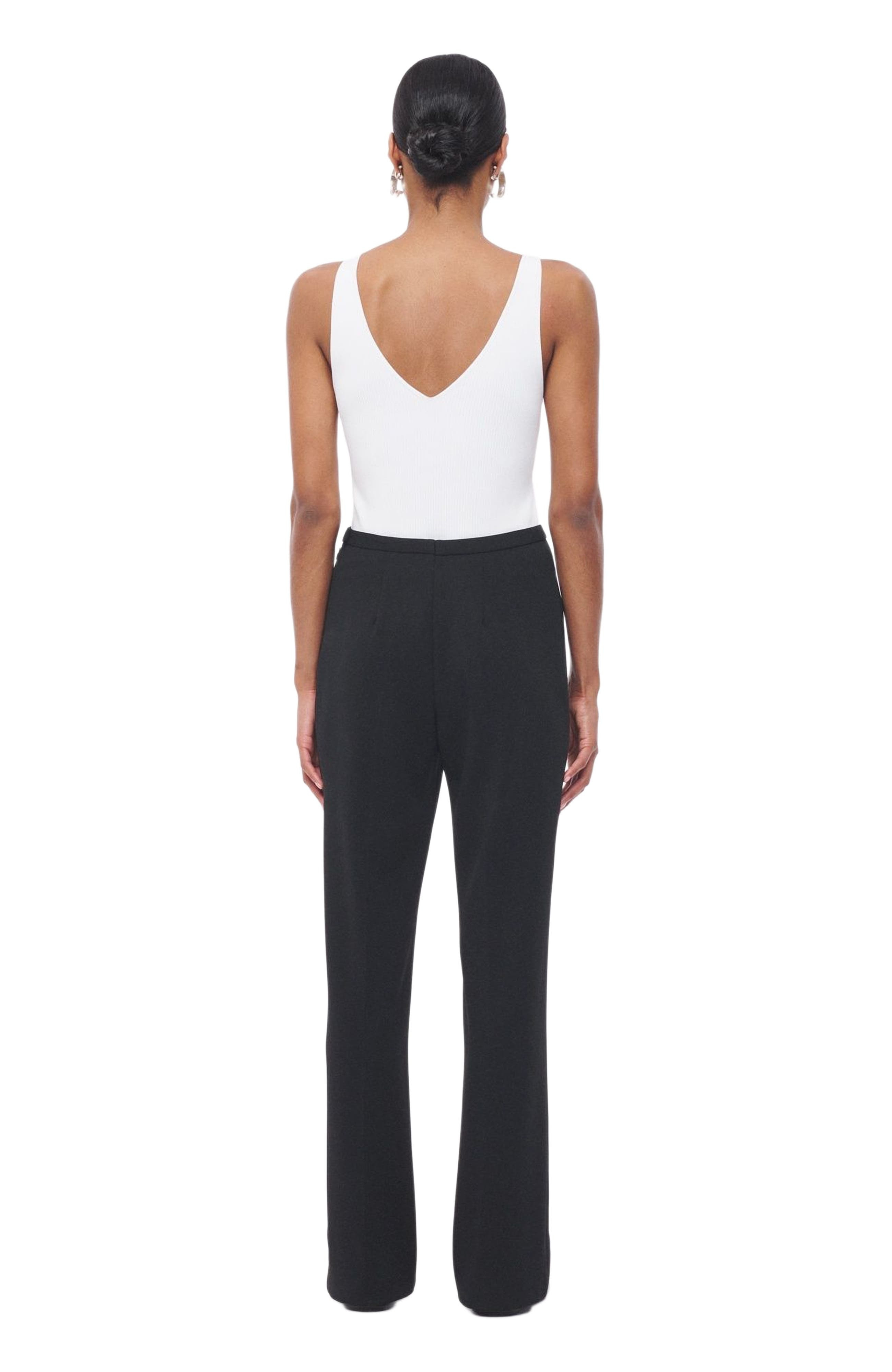 Another Tomorrow JERSEY PANT in Black at Nordstrom - 3