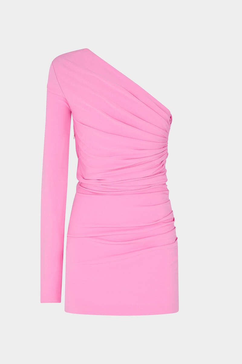 ワンピース Dsquared One-Shoulder Dress DSQUARED2 ONE SHOULDER DRESS | REVERSIBLE