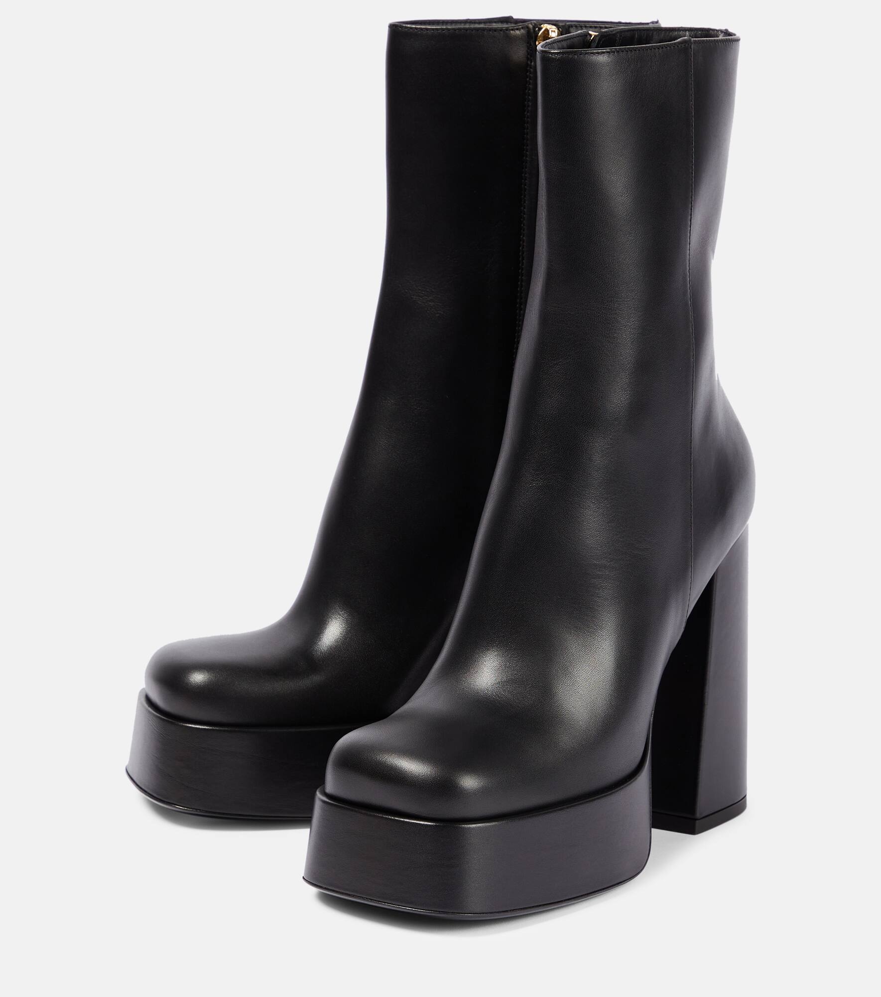 Medusa Aevitas leather platform boots - 5