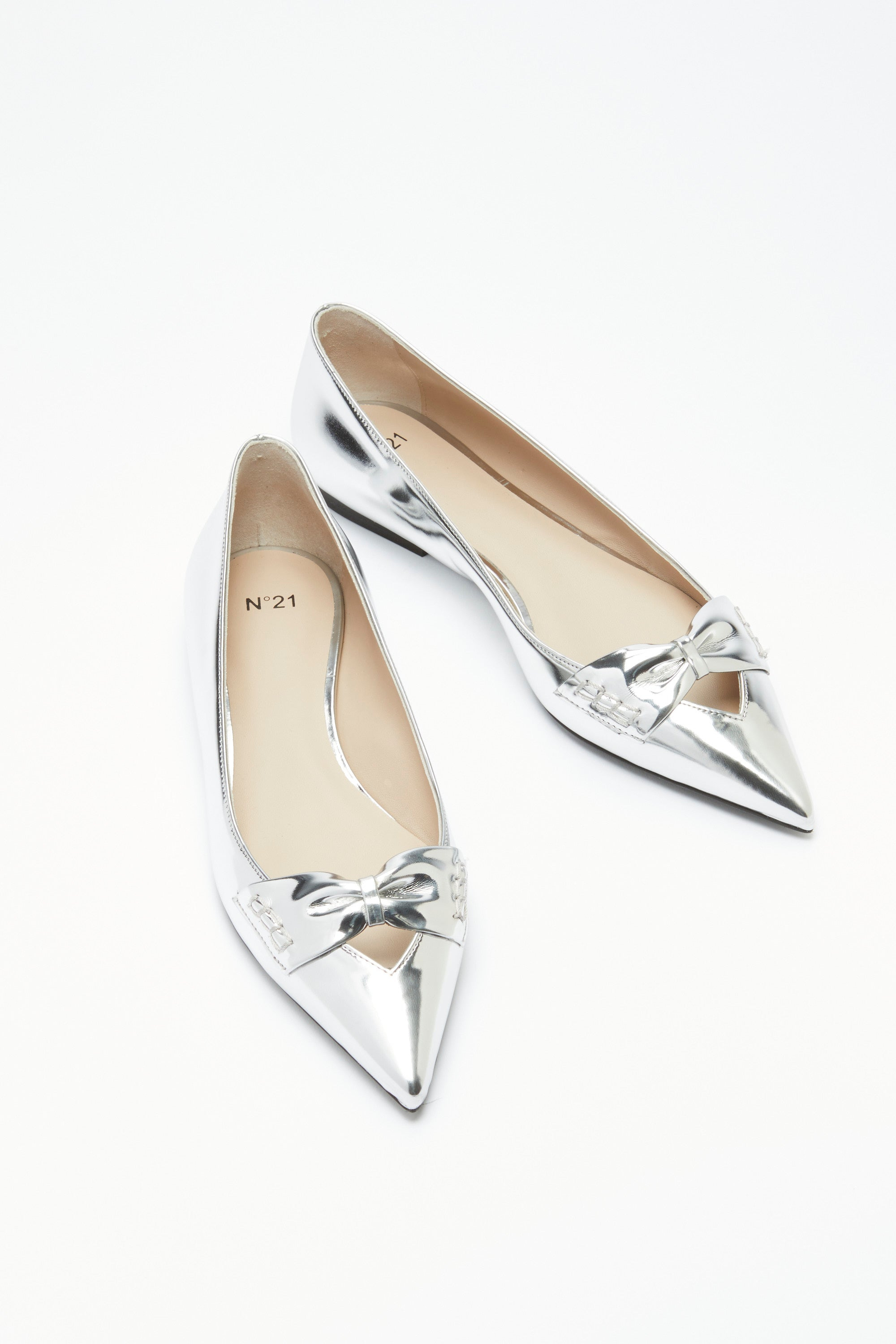 BOW-EMBELLISHED BALLET PUMPS - 5
