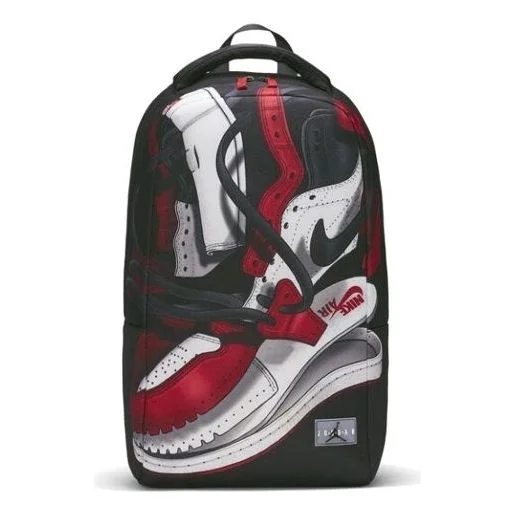 Air Jordan Graphics Backpack 'Black Red' 9A0484-KR5 - 1