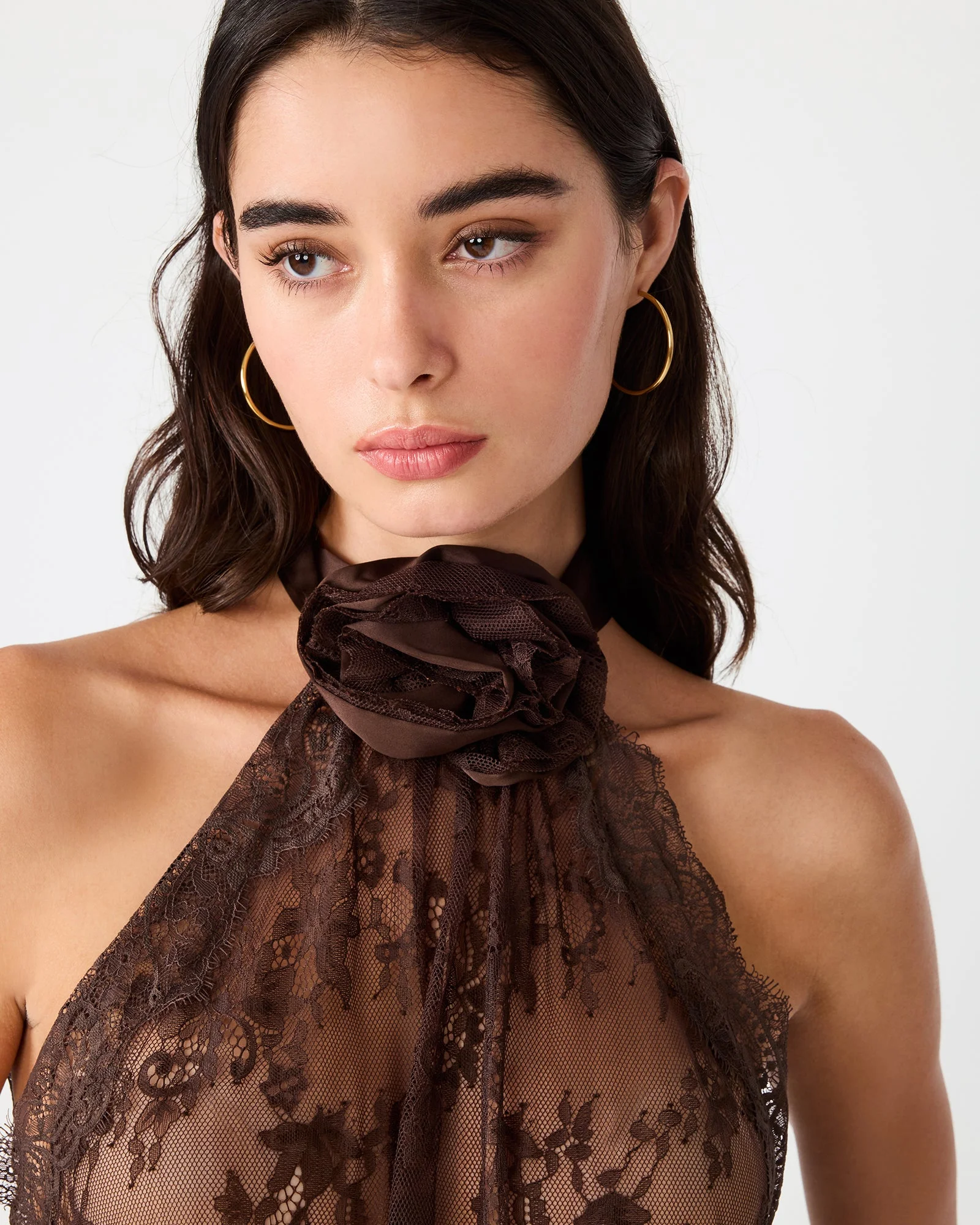 ROSELLE TOP DARK TOFFEE - 1