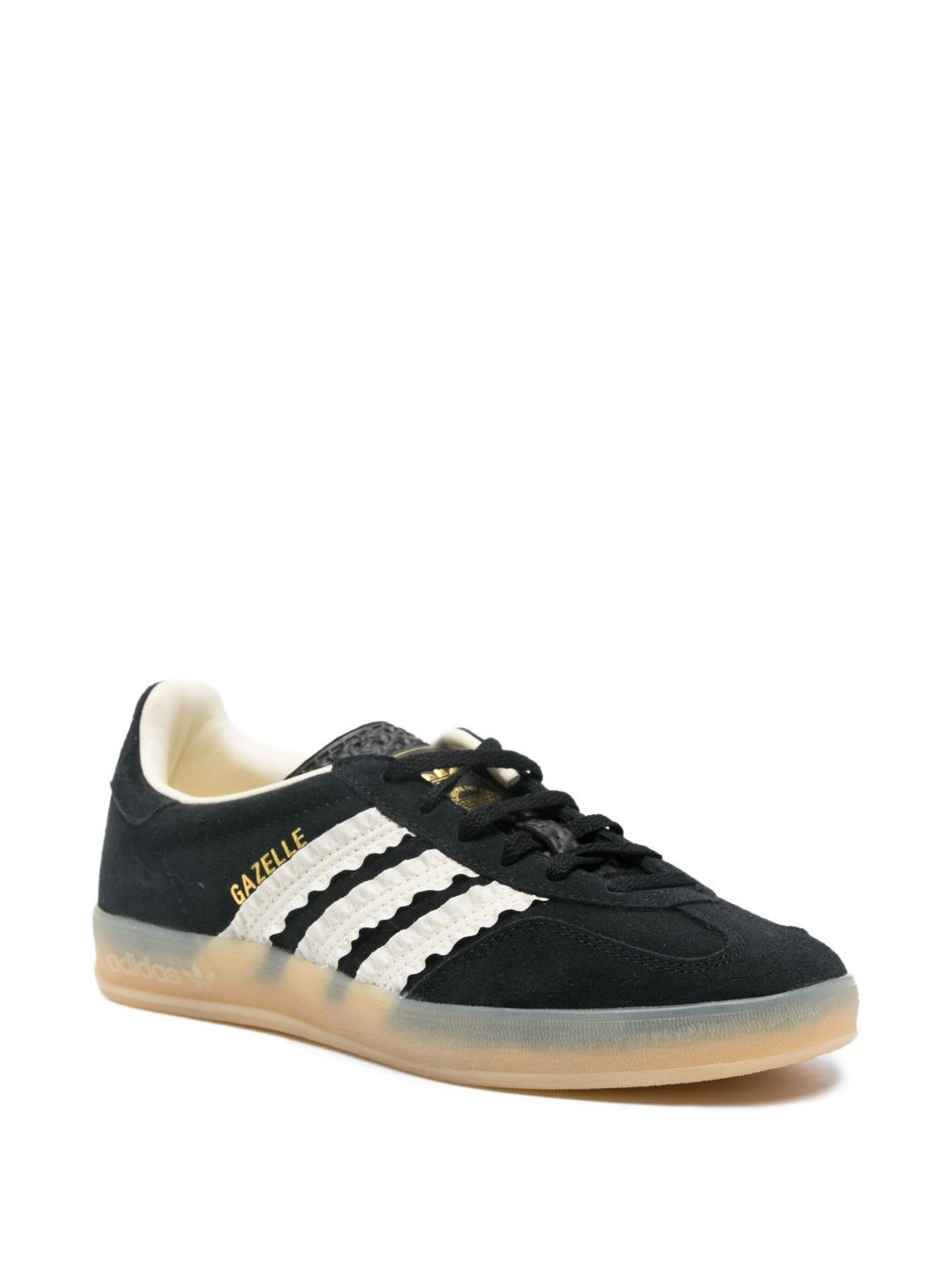 Gazelle suede three-stripe sneakers - 2
