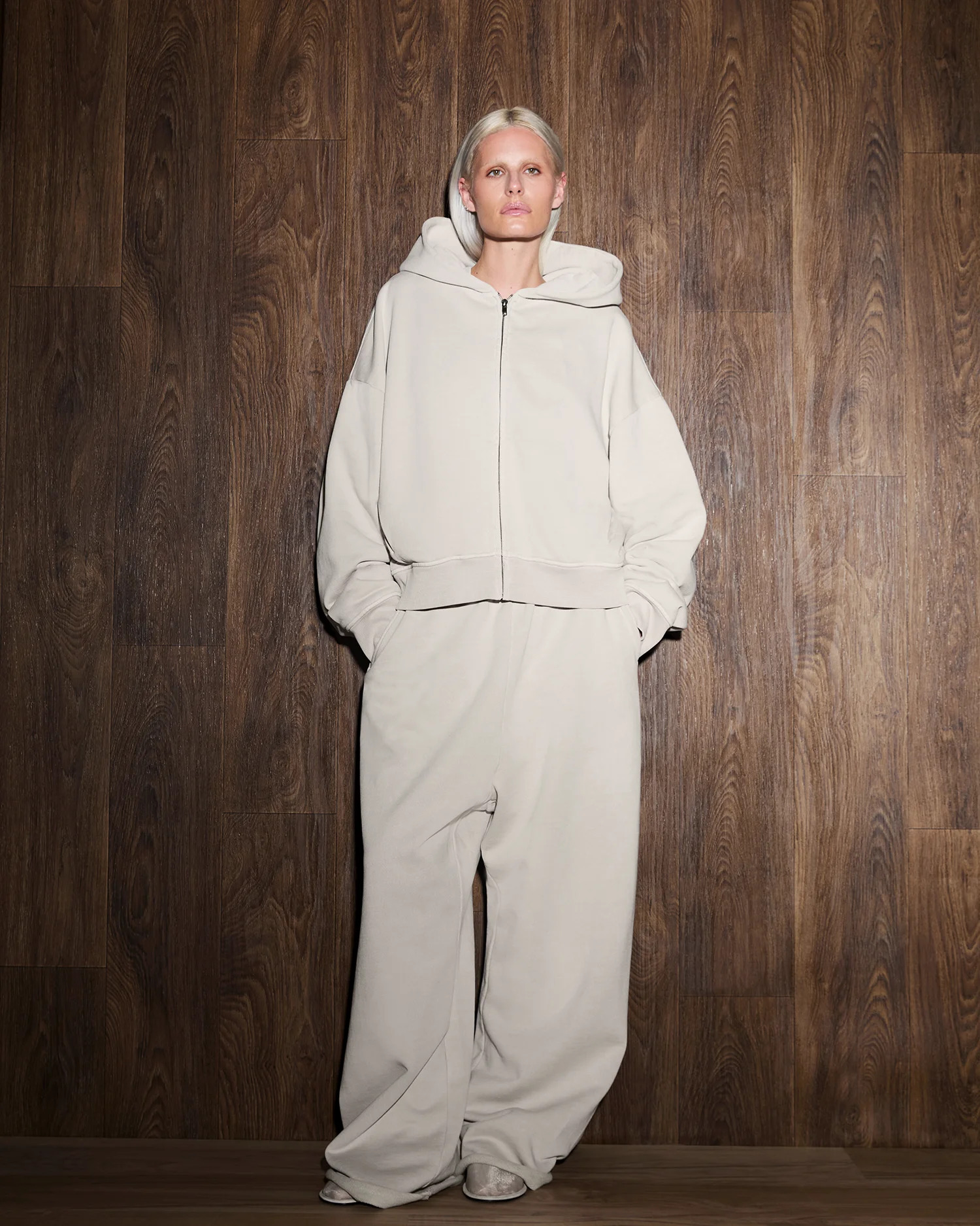 THERMAL HOOD OFF WHITE - 5