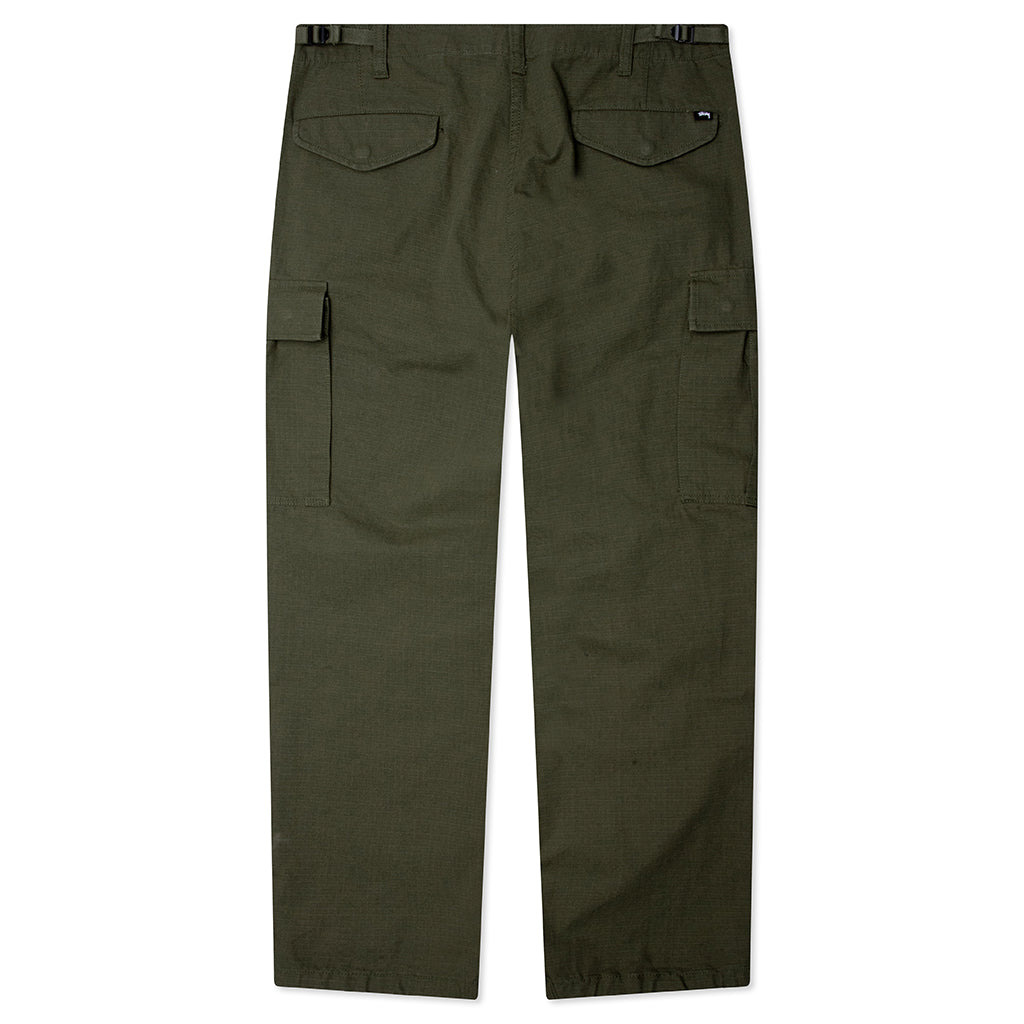 CARGO PANT - OLIVE GREEN - 2