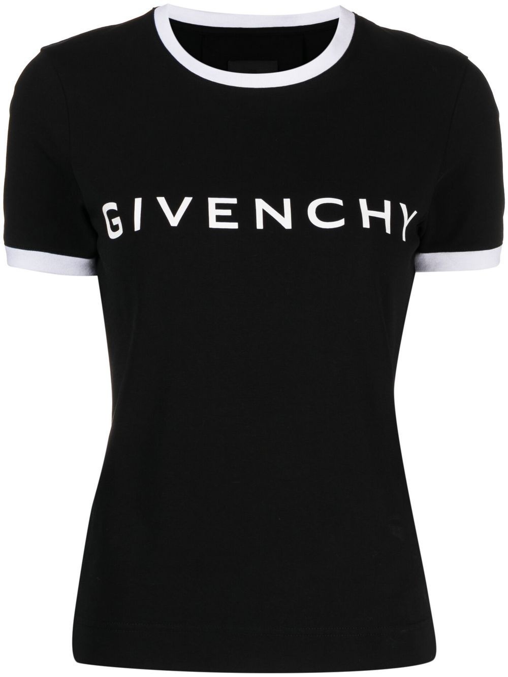 logo-print cotton T-Shirt - 1