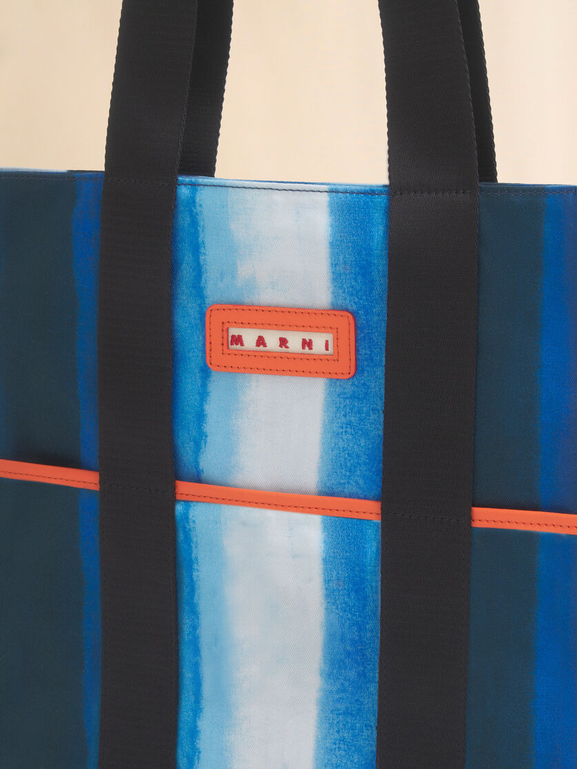 BLUE COTTON TOTE BAG - 5
