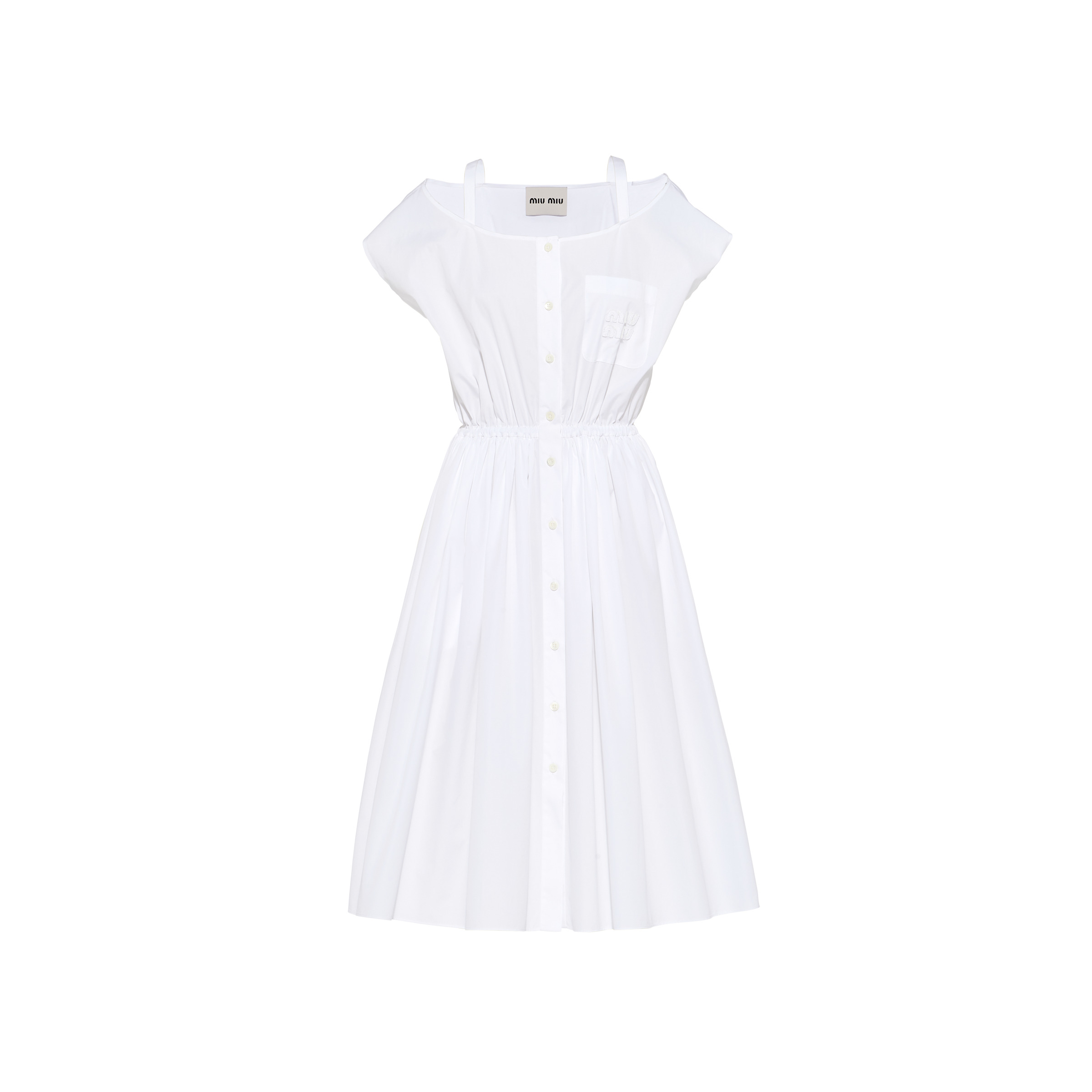 Poplin dress - 1