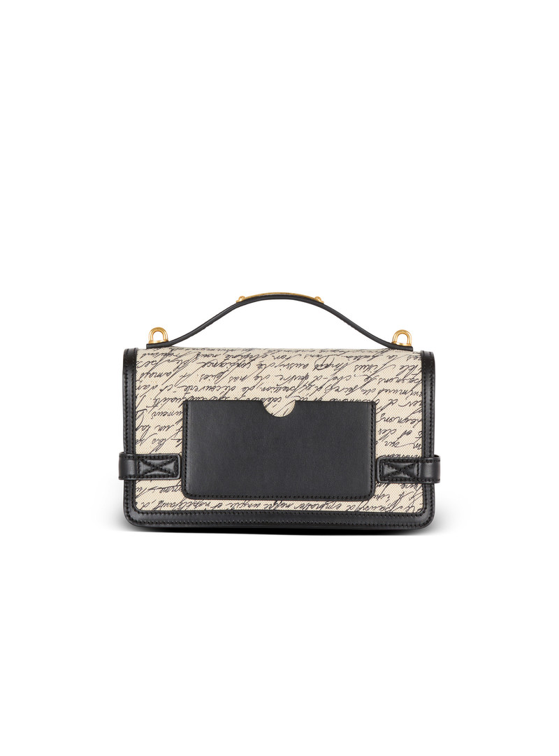 B-Buzz Shoulder 24 printed canvas bag 4