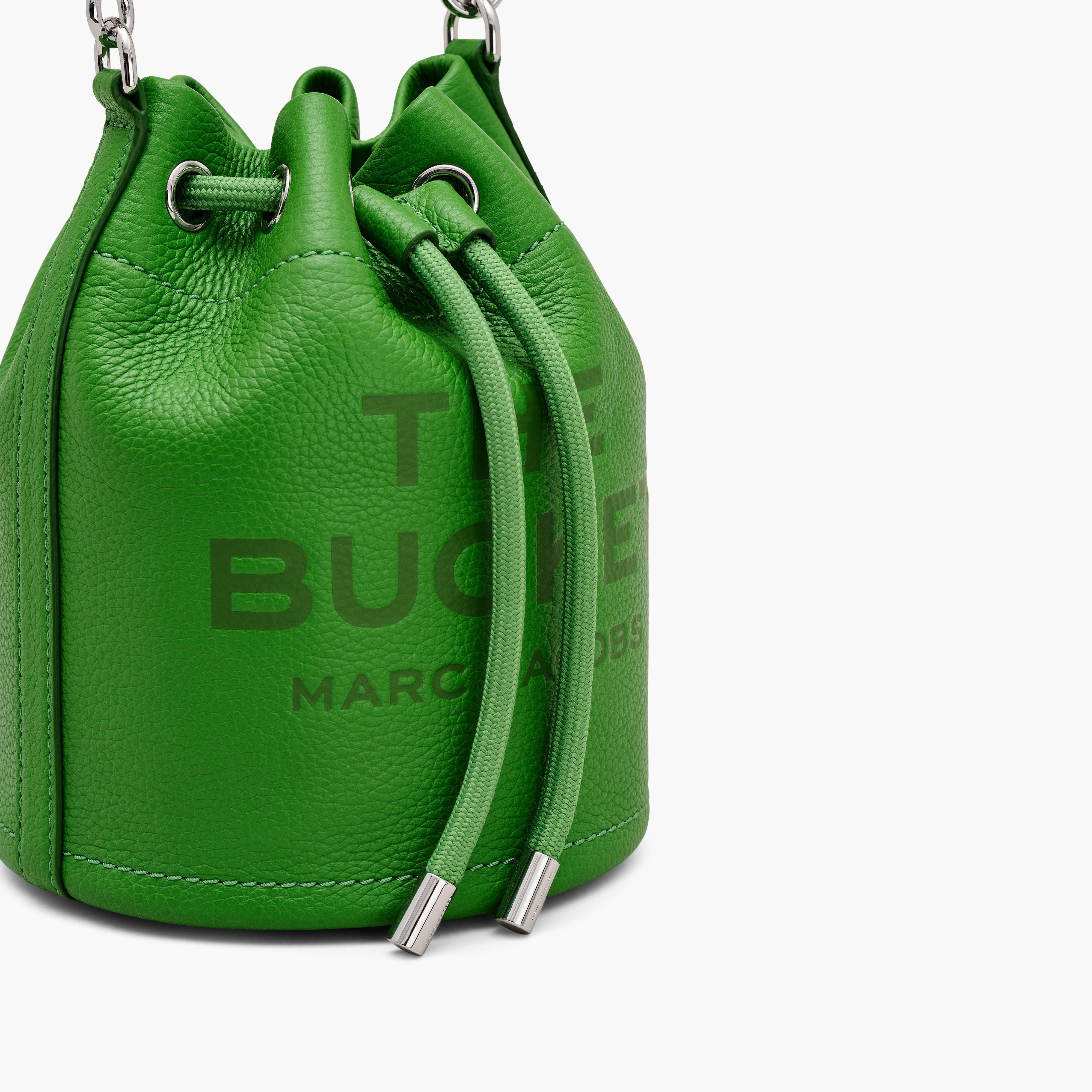 THE LEATHER BUCKET BAG - 4