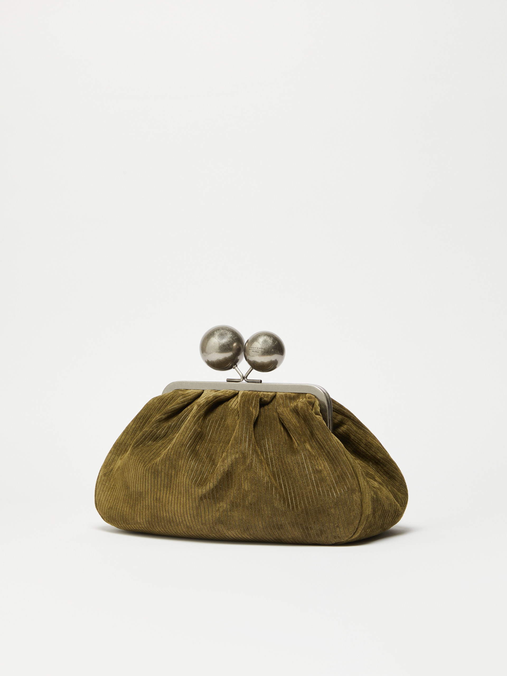 DESTINO Medium ribbed suede Pasticcino Bag - 2