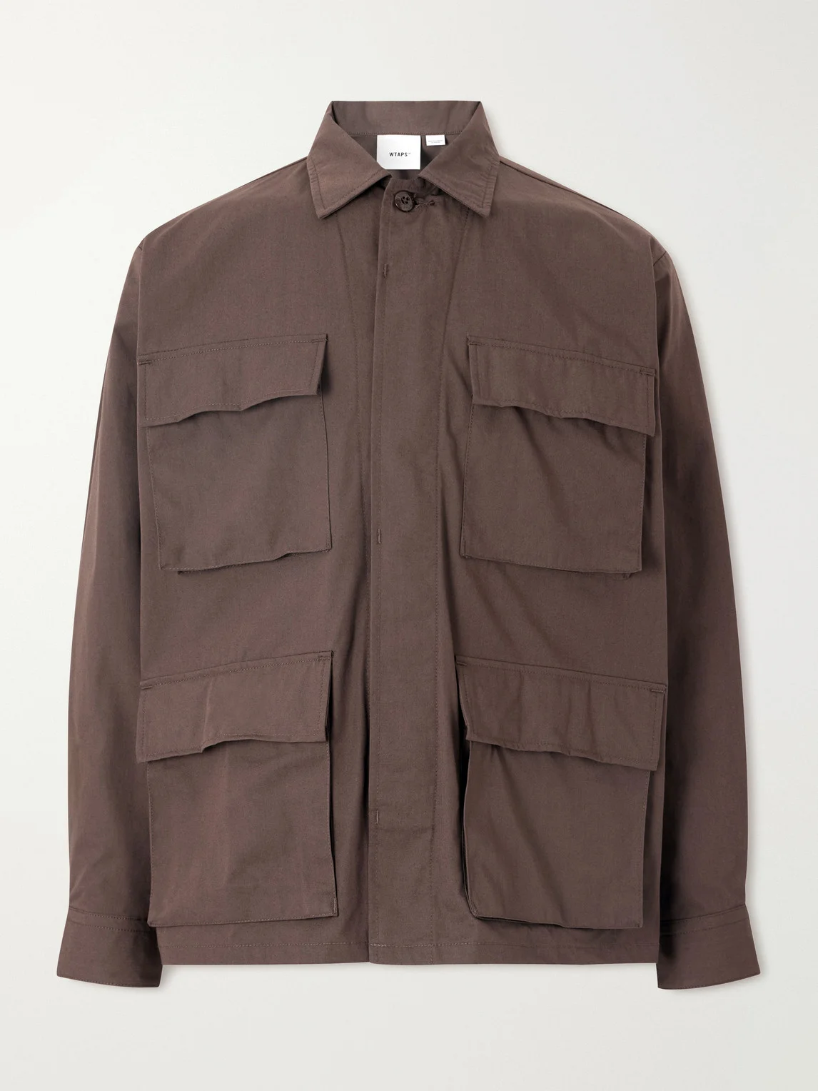 Logo-Print Cotton-Blend CORDURA® Overshirt - 1