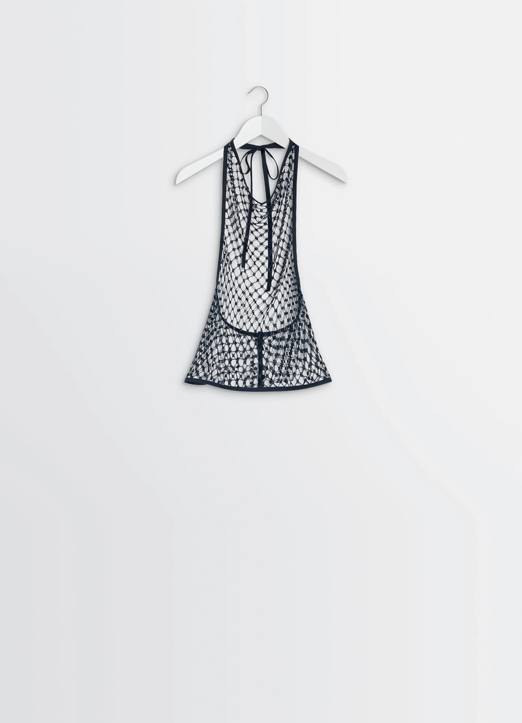 FISHNET HALTER TOP - 1