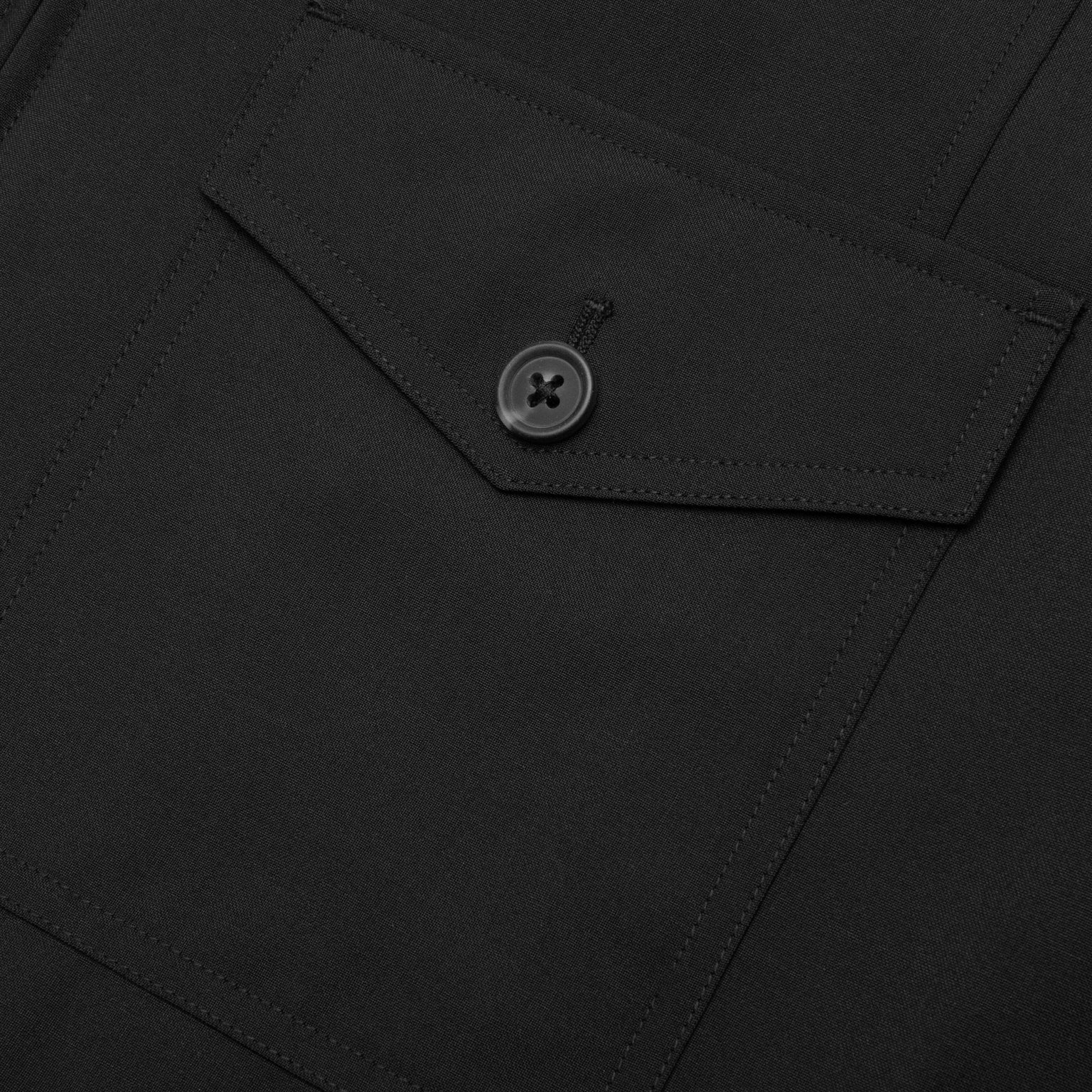 TAILORED JACKET STRAIGHT - BLACK - 4