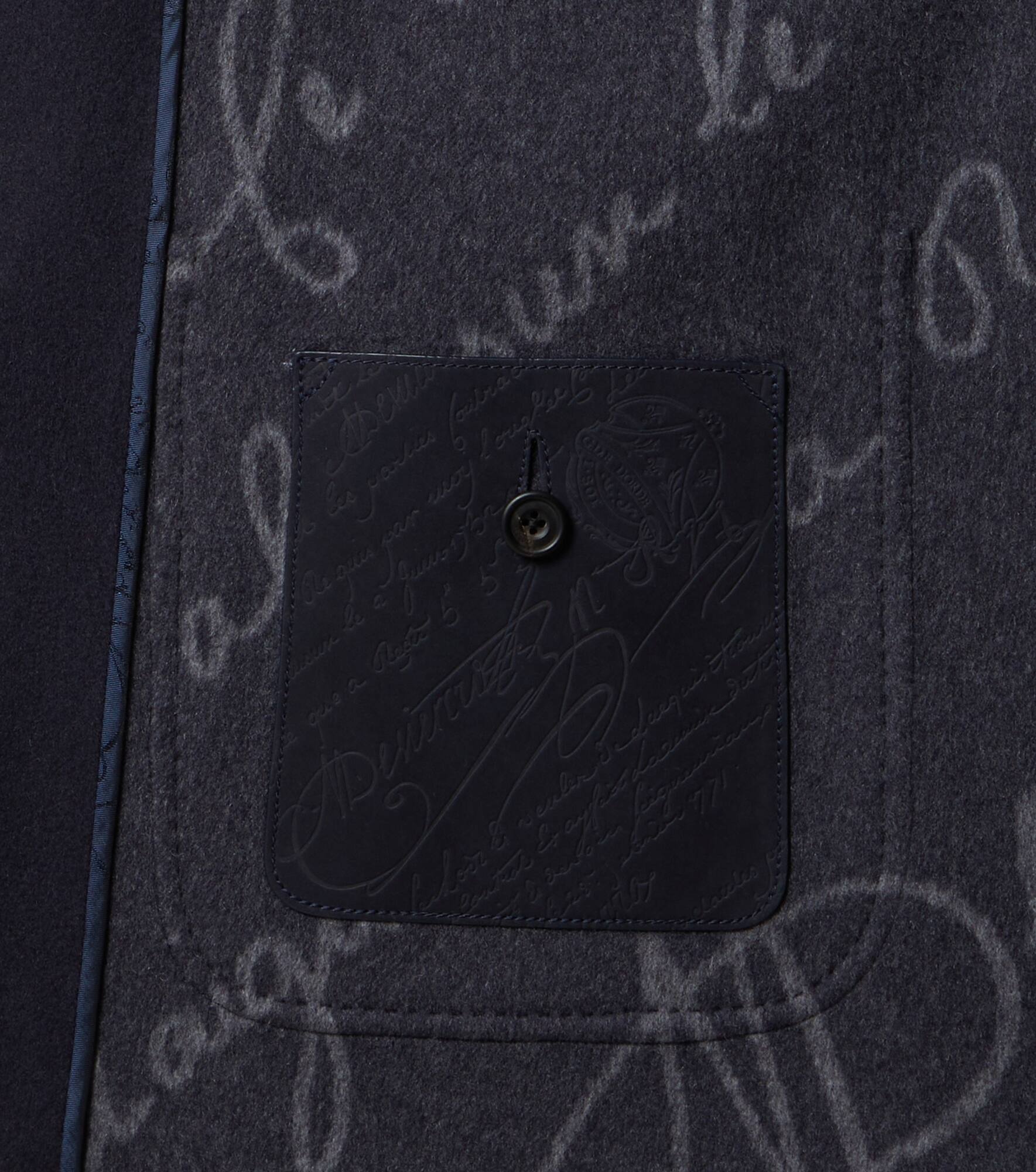 Scritto reversible wool and cashmere blazer - 7