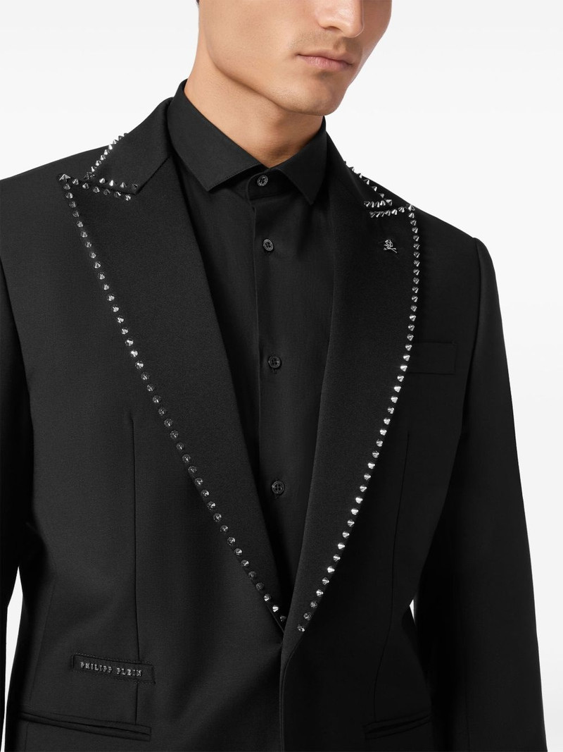 stud-embellished blazer 5