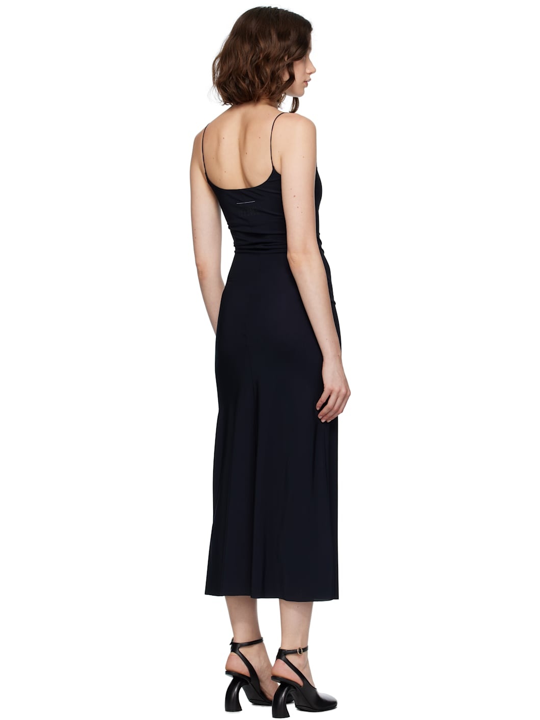 Black Slip Maxi Dress - 3