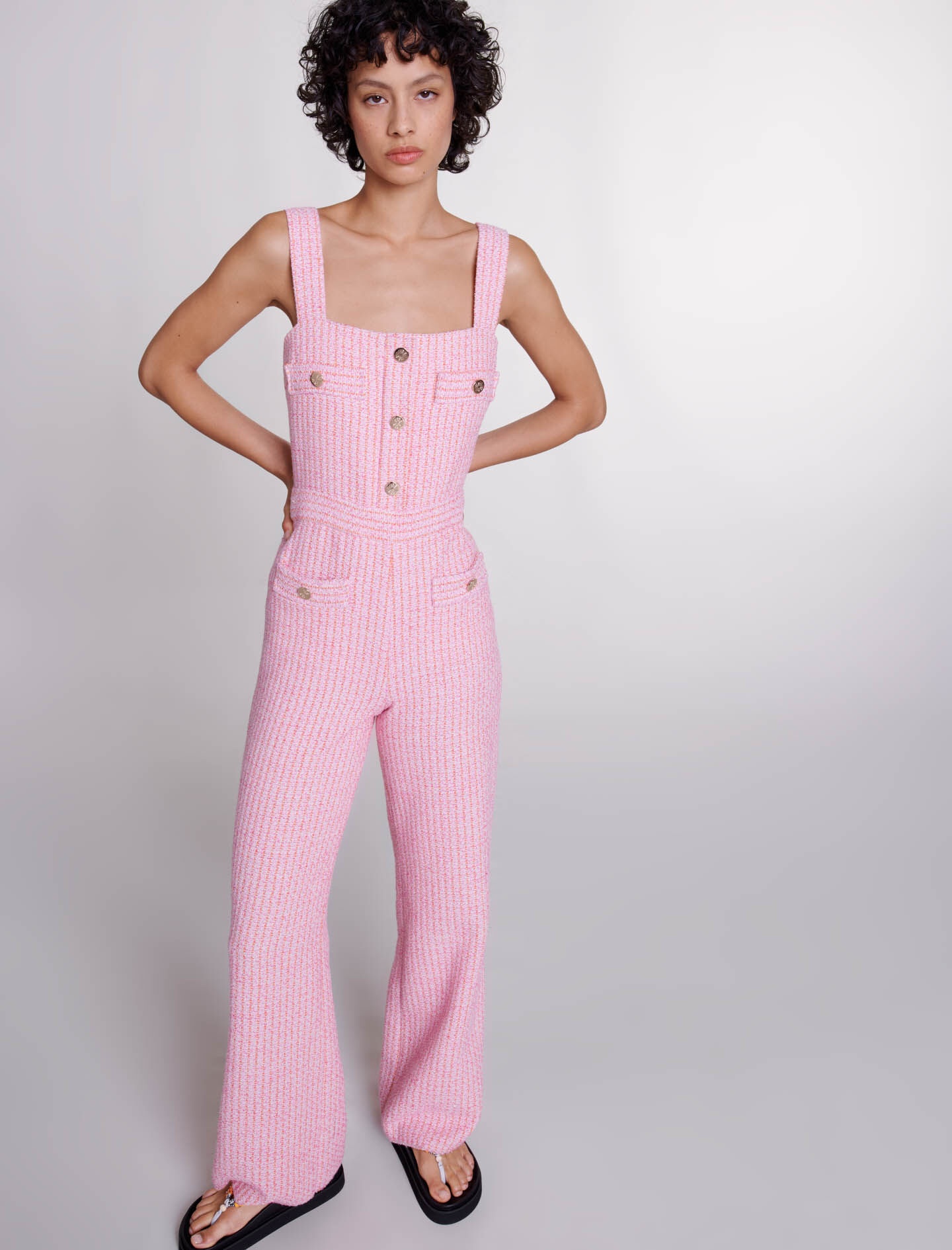 Tweed dungarees - 7