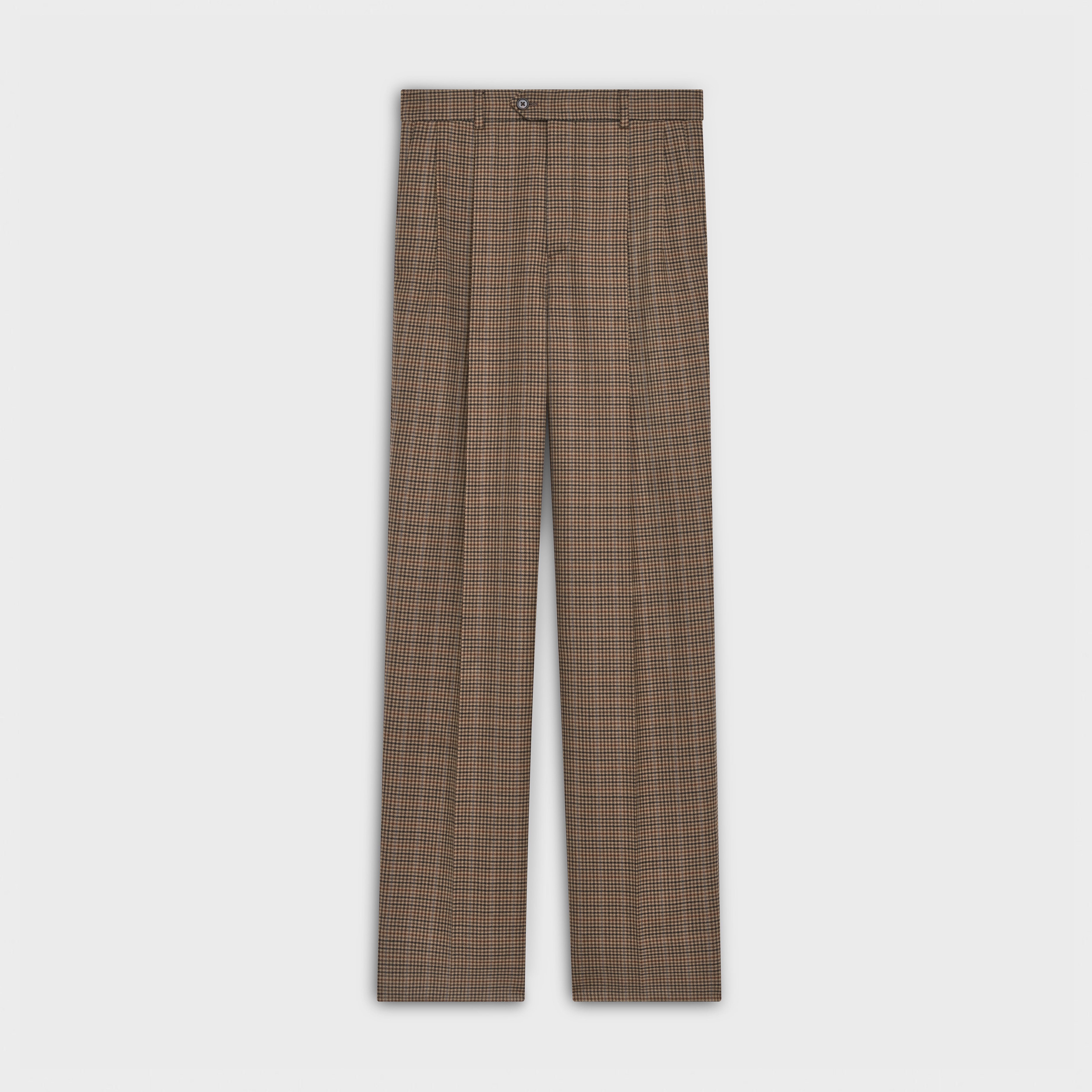 SKATE PANTS IN HOUNDSTOOTH WOOL - 1