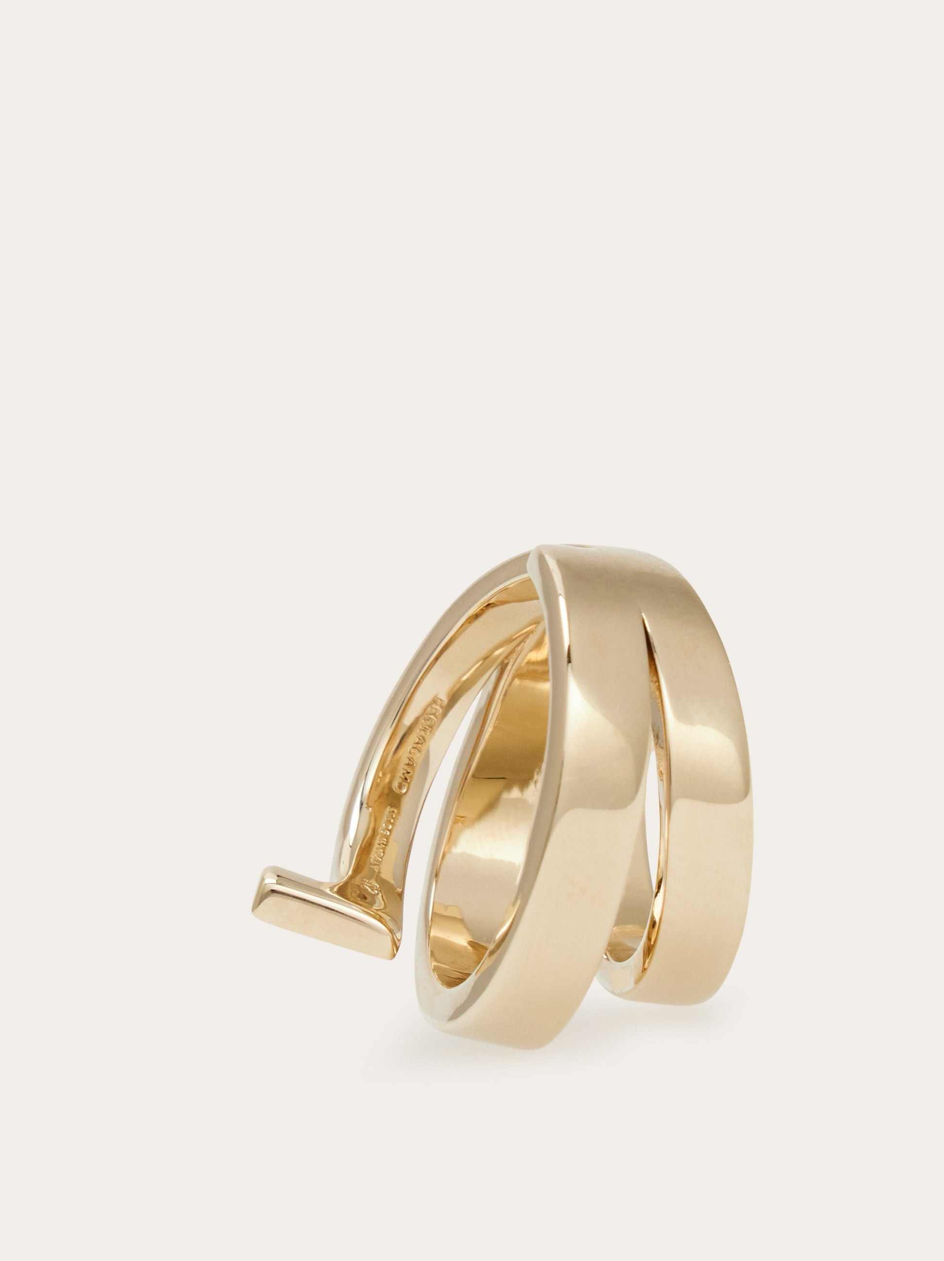 Gancini band ring - size 52 - 2