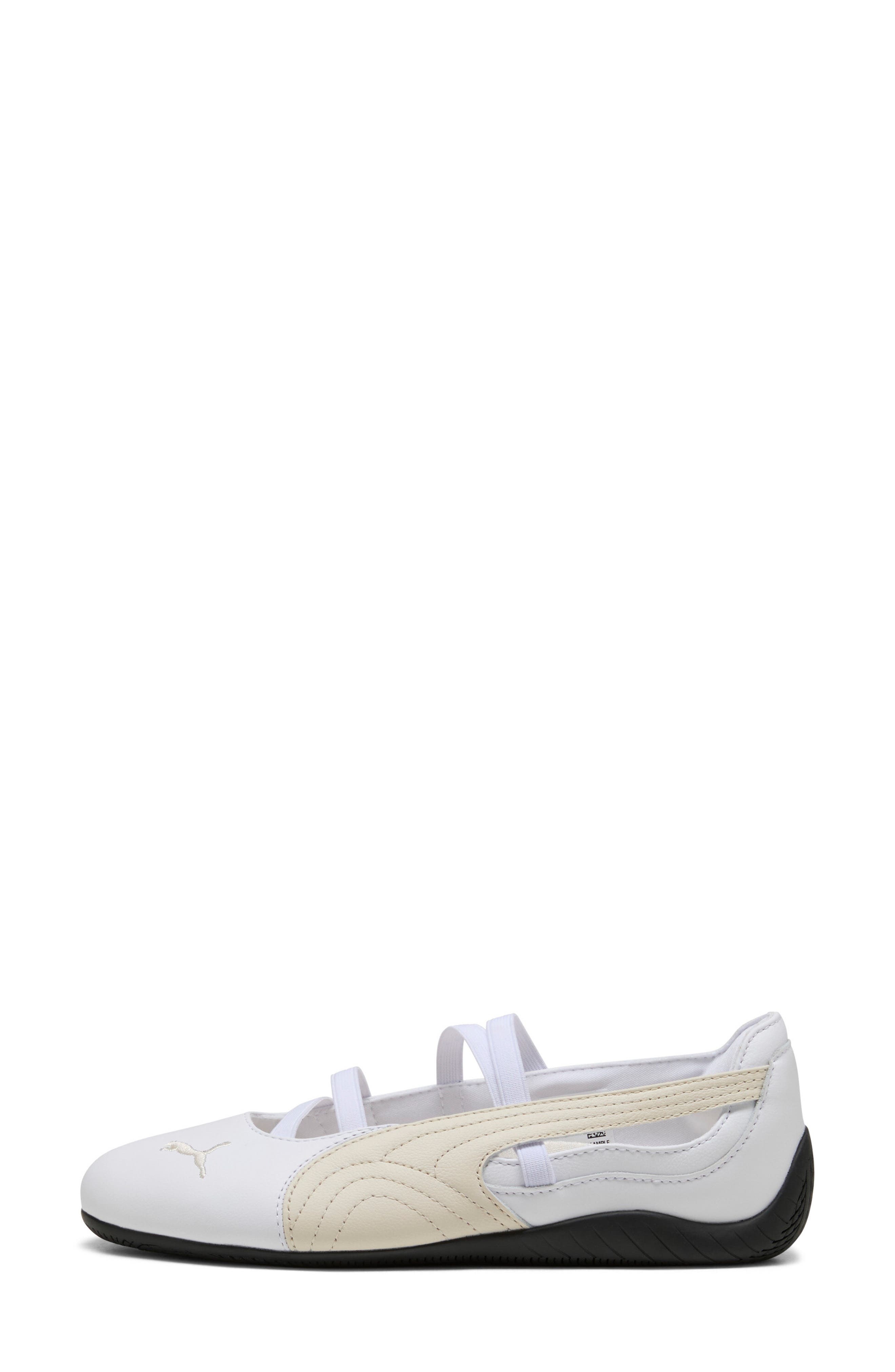 PUMA Speedcat Ballet Leather Sneaker in Puma White/Alpine Snow at Nordstrom - 3