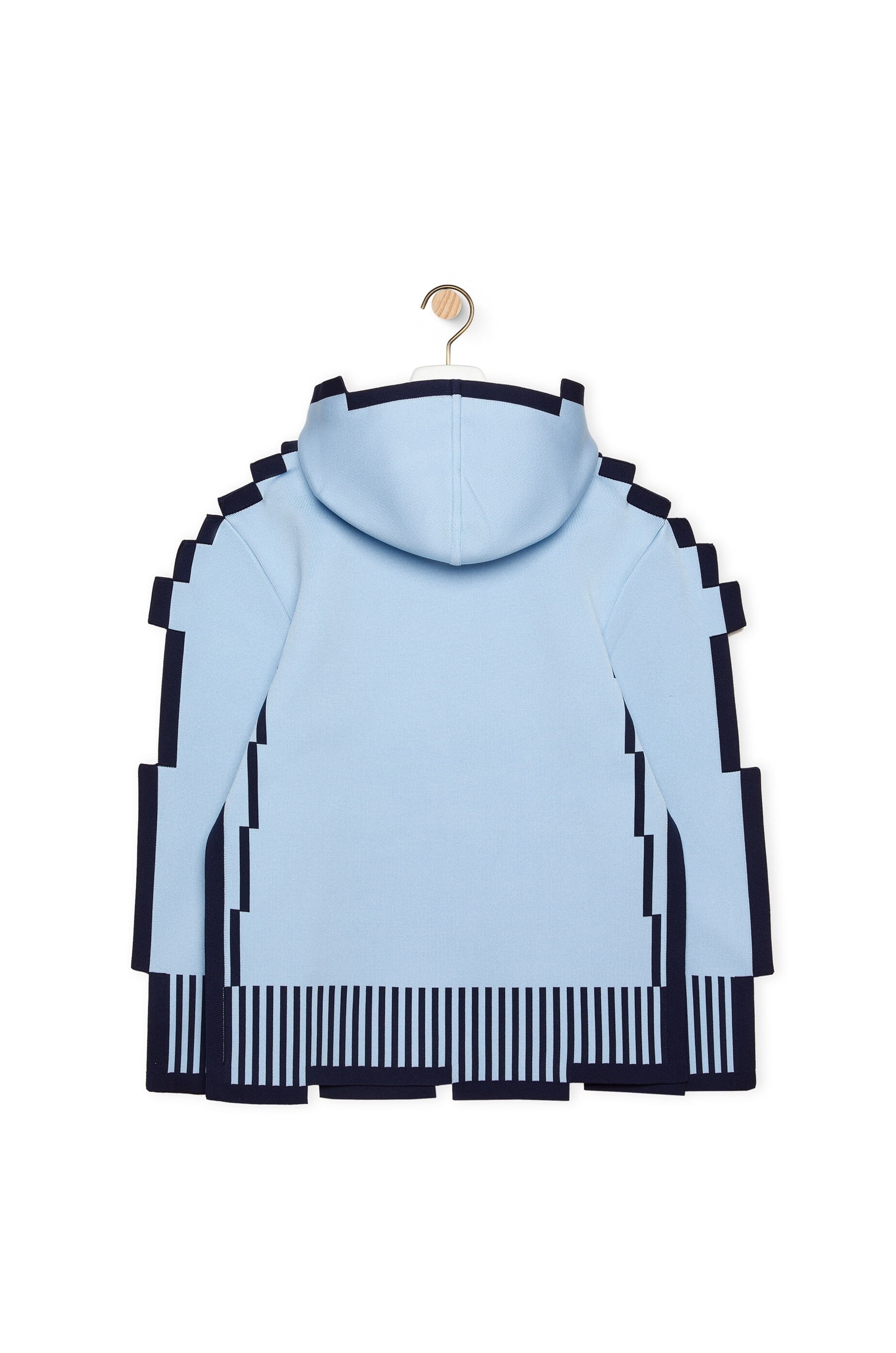 Pixelated hoodie in technical knit - 2
