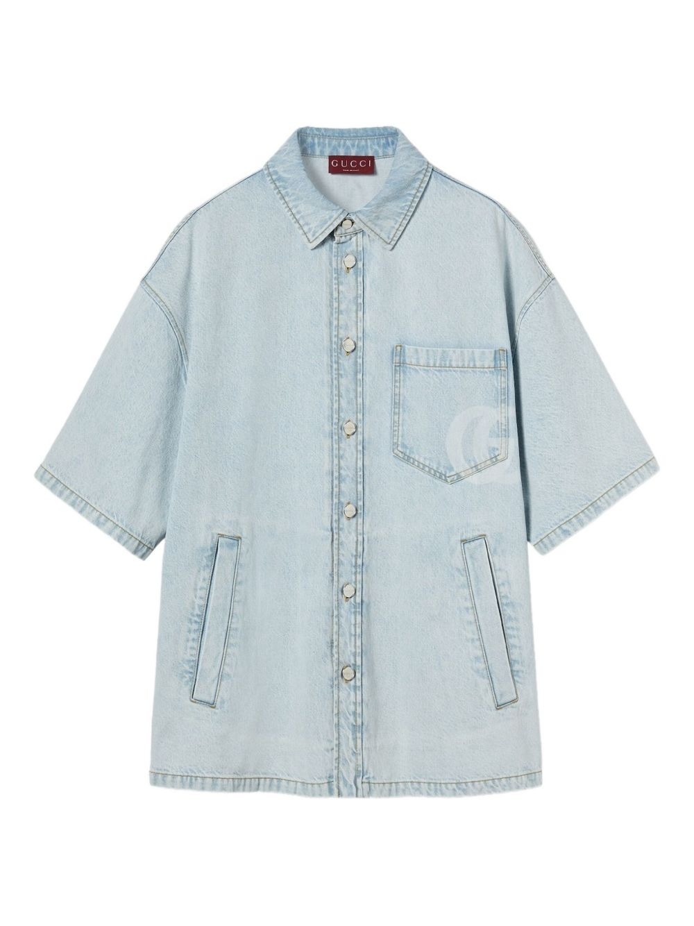 Gucci Men Denim Shirt - 5