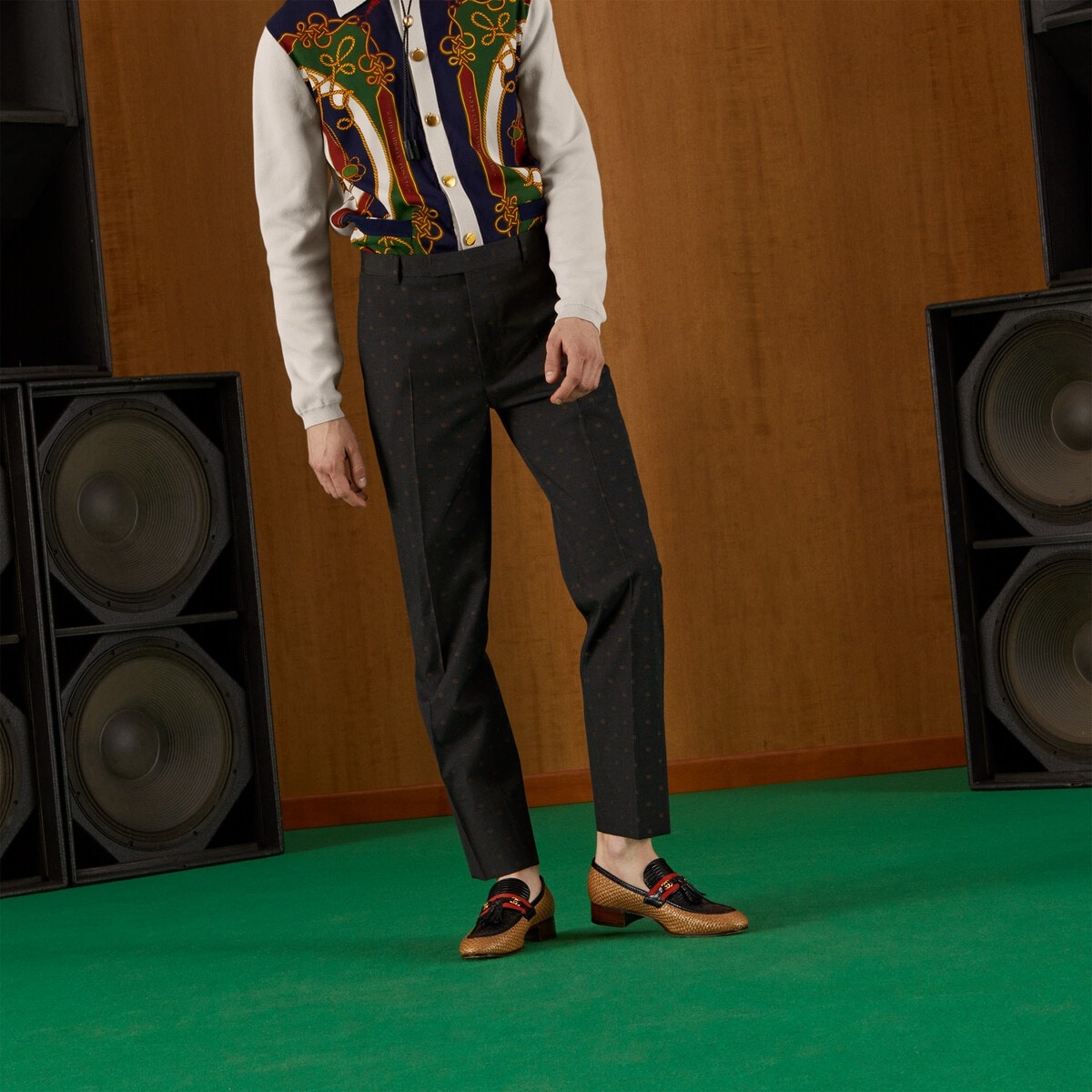 Double G wool formal suit - 9