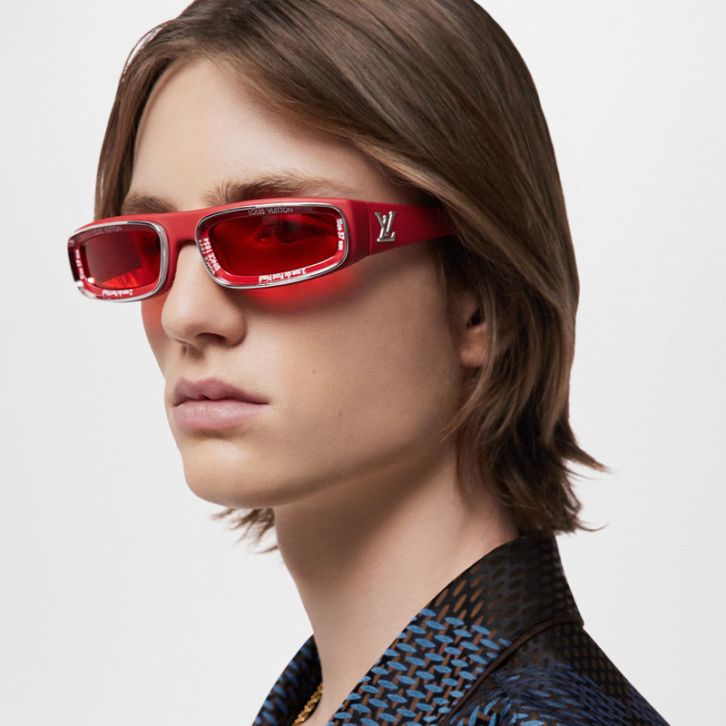 LV Super Vision Low Square Sunglasses 5