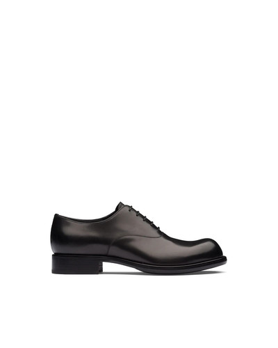 Prada Smooth leather plain Oxford shoes outlook