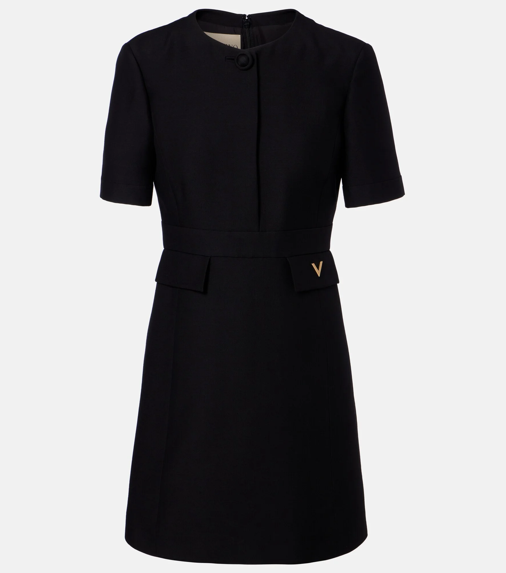 Crepe Couture VGold minidress - 1