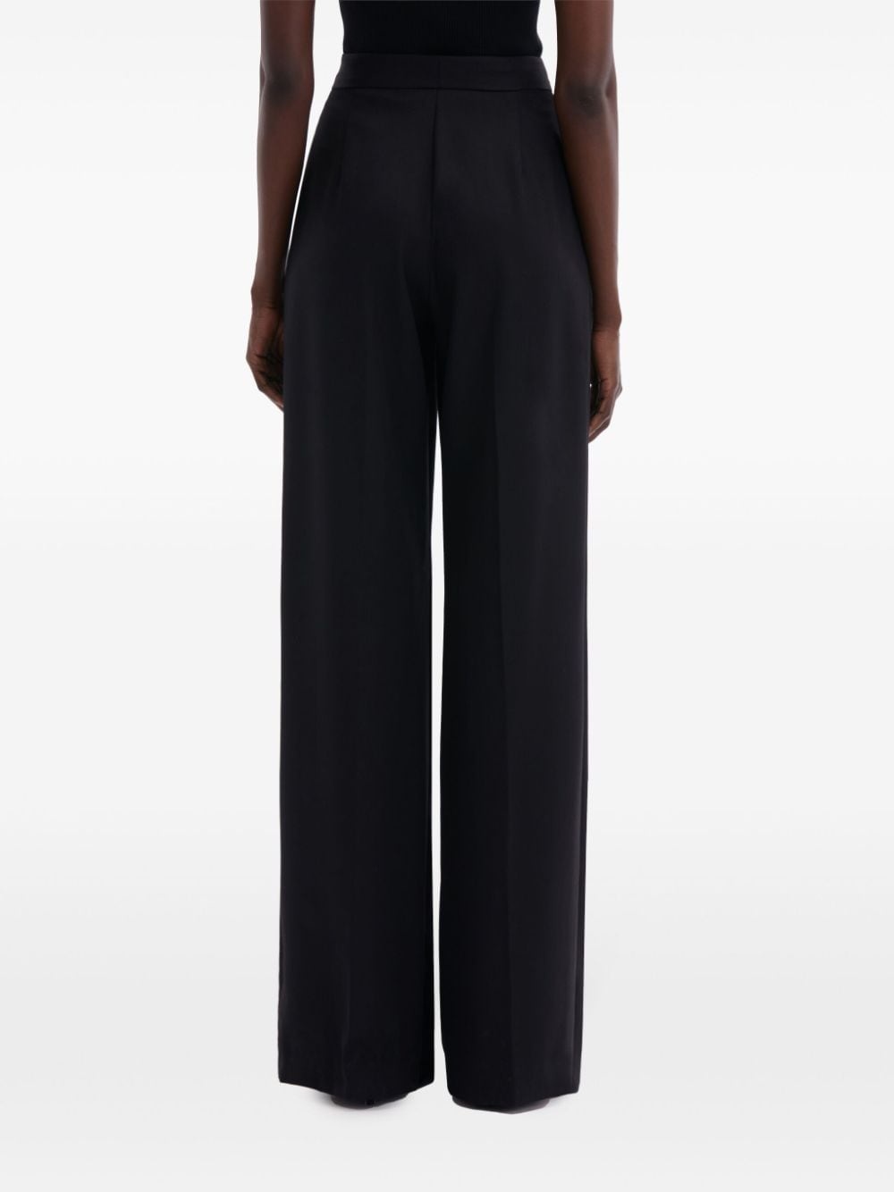 tailored straight-leg trousers - 5