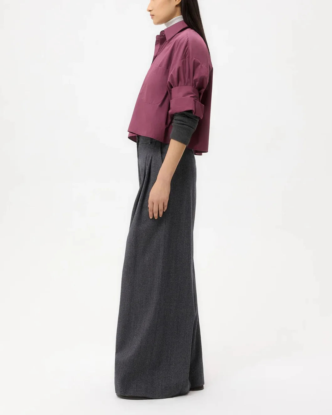 NEXT EX SHIRT IN SUPER COMPACT POPLIN - 6