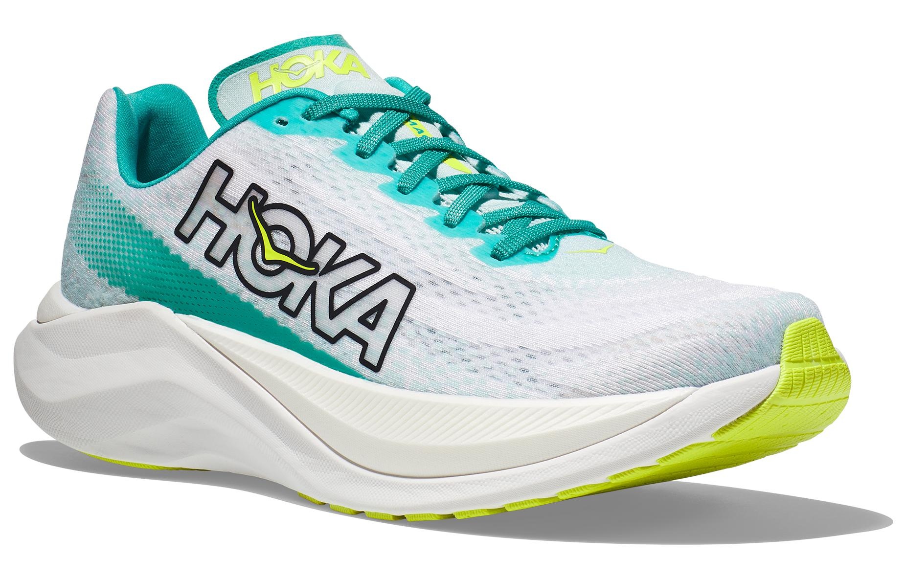 (WMNS) HOKA ONE ONE Mach X 'White Blue Glass' 1141451-WBGL - 4