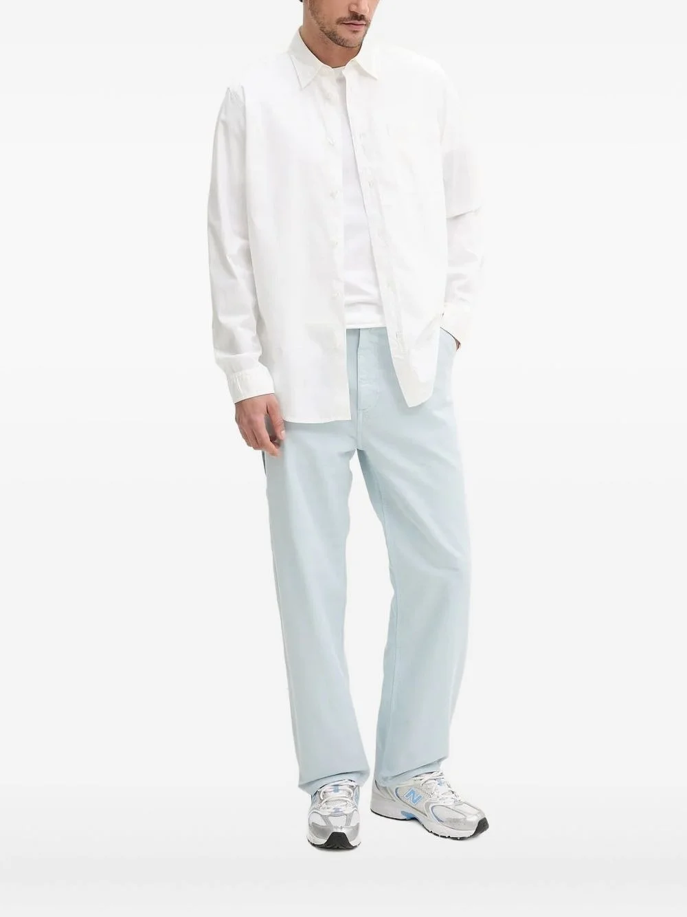 long-sleeve pocket shirt - 1