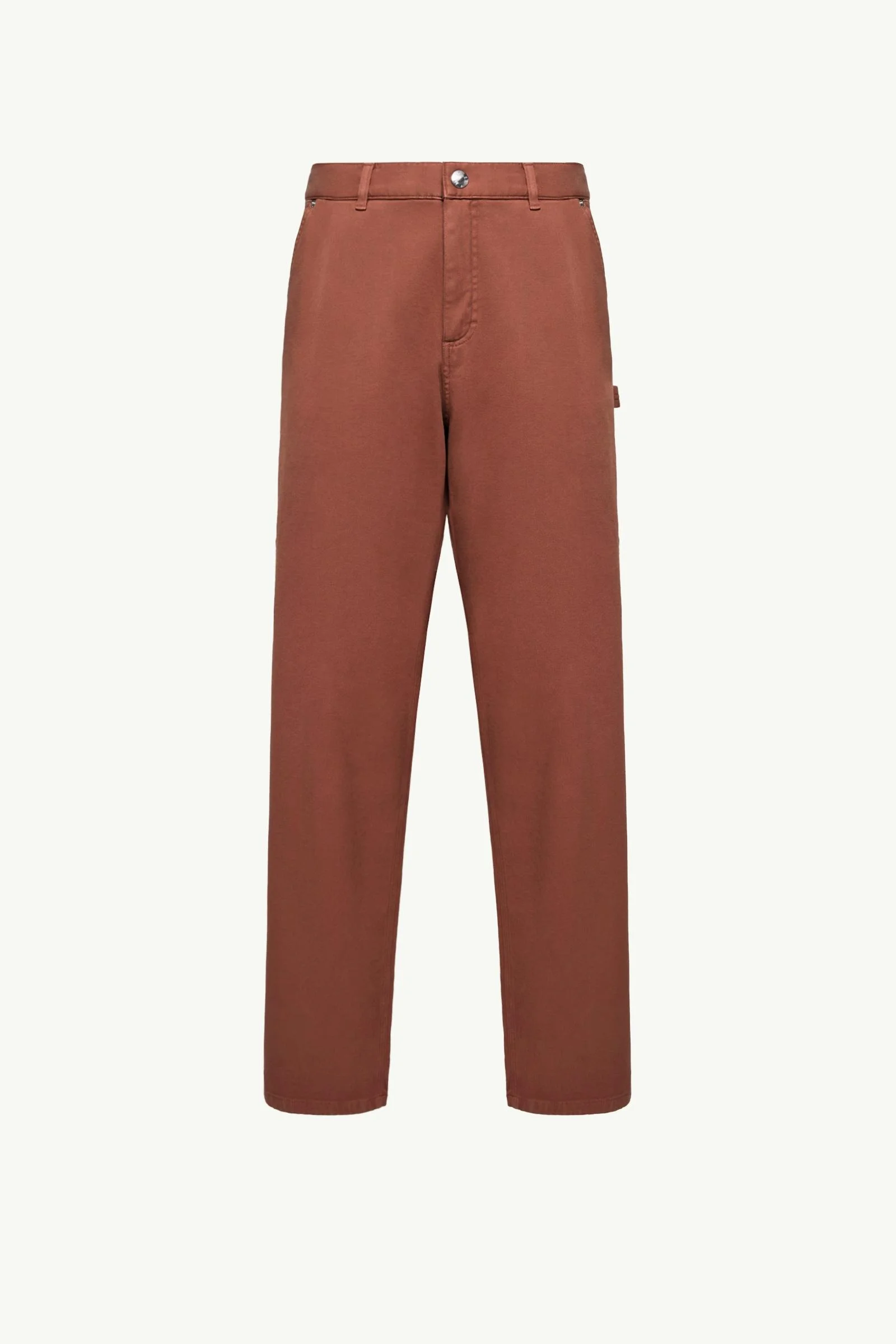 Cargo Cotton Blend Gabardine Pants - 1