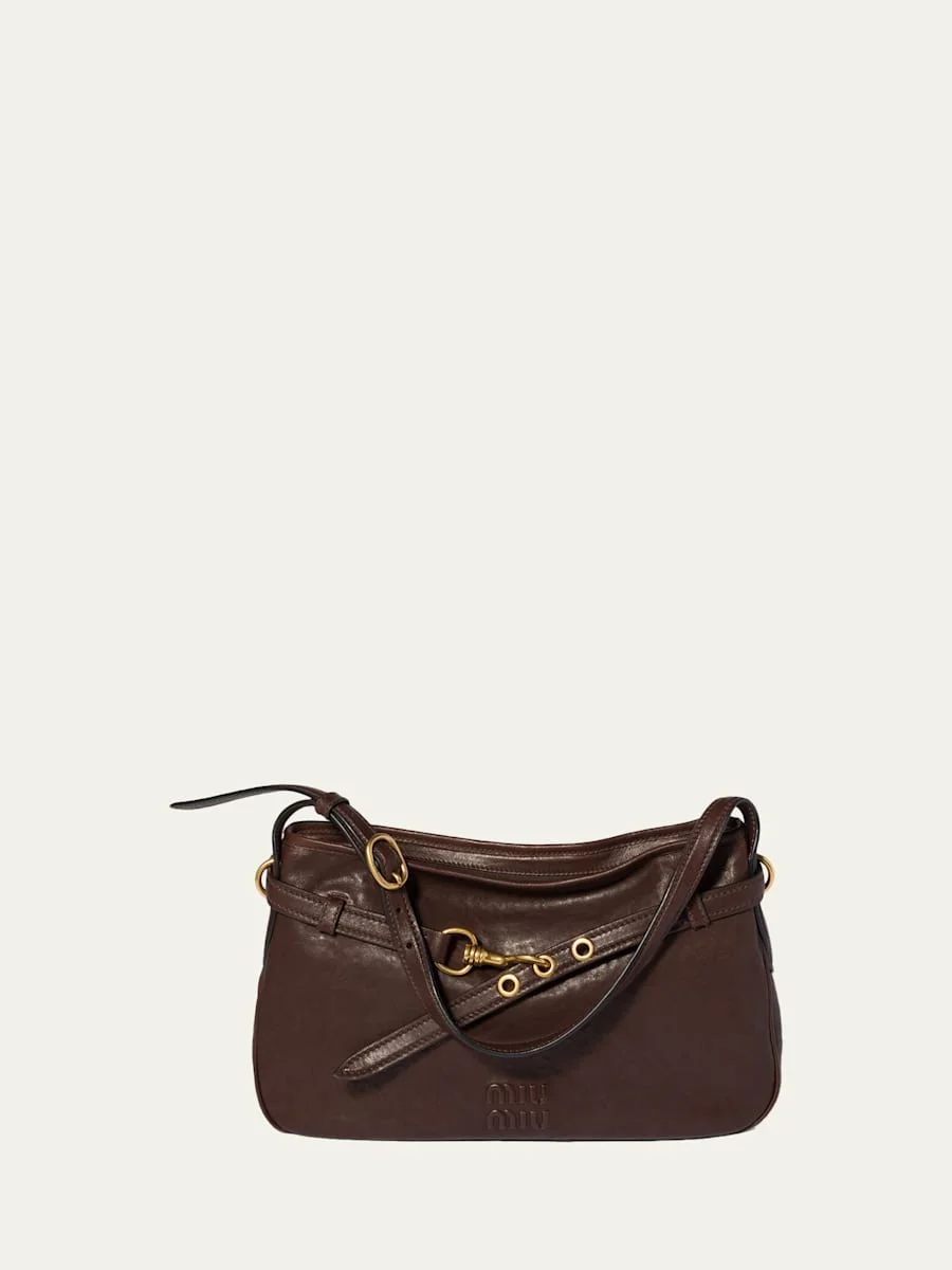 Aventure Leather Shoulder Bag - 1