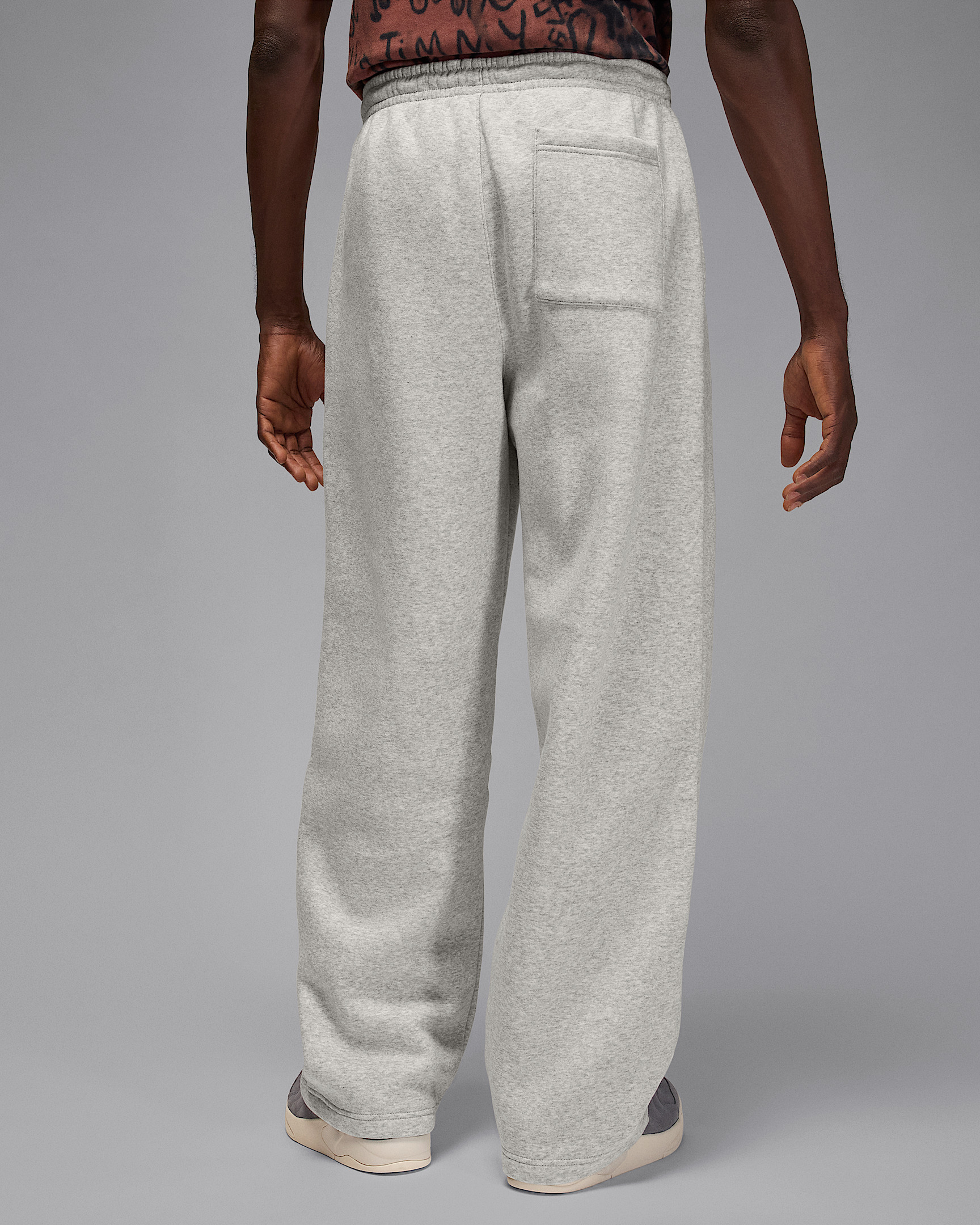Jordan Brooklyn Fleece Men's Oversized Open-Hem Pants - 2