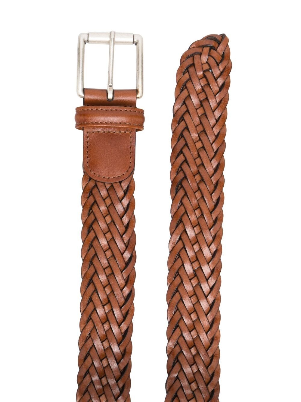 woven buckle belt - 2
