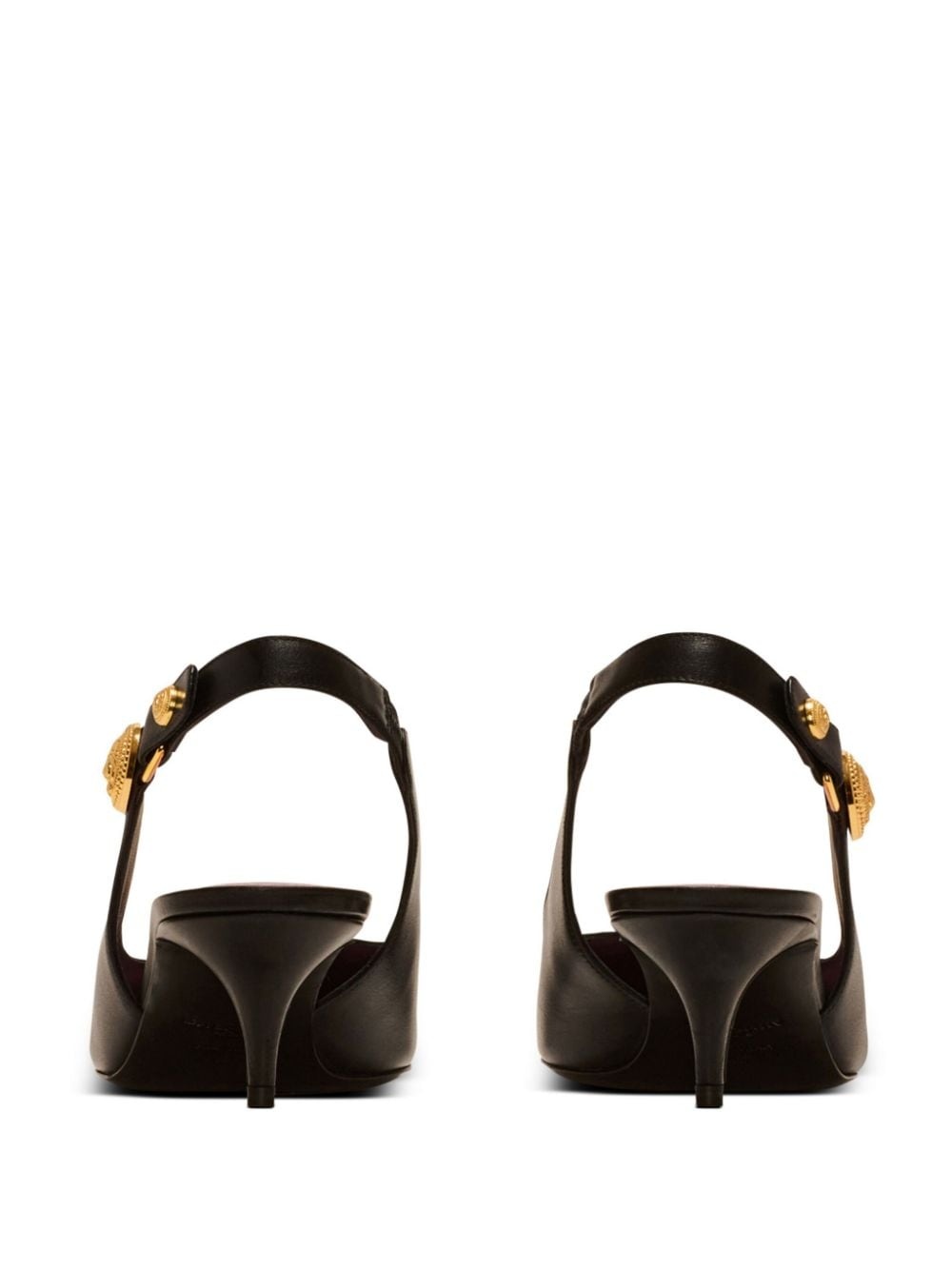Eva 50mm leather slingback pumps - 3