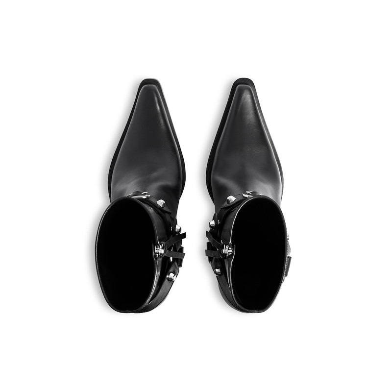 Women's City Bootie With Harness in Black 6