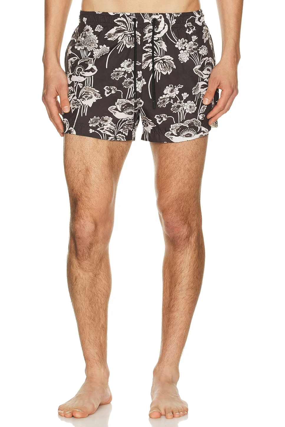 Painted Peonies Short Swim Short - 1