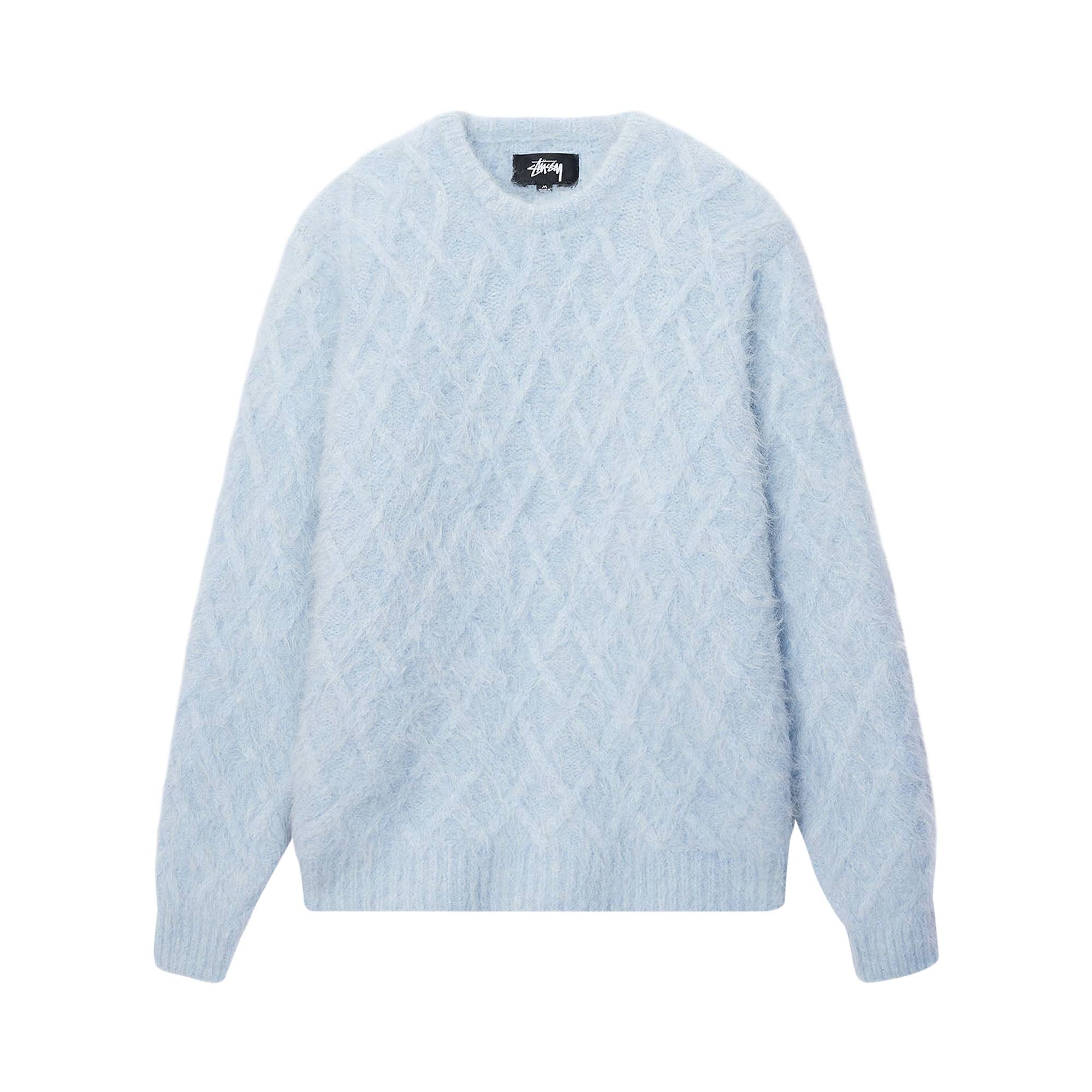 Stüssy Stussy Fuzzy Lattice Crew Sweater 