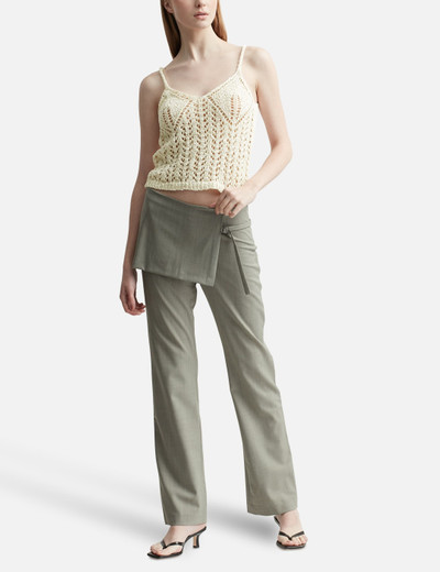 RÓHE RESORT-STYLE KNITTED TANK outlook