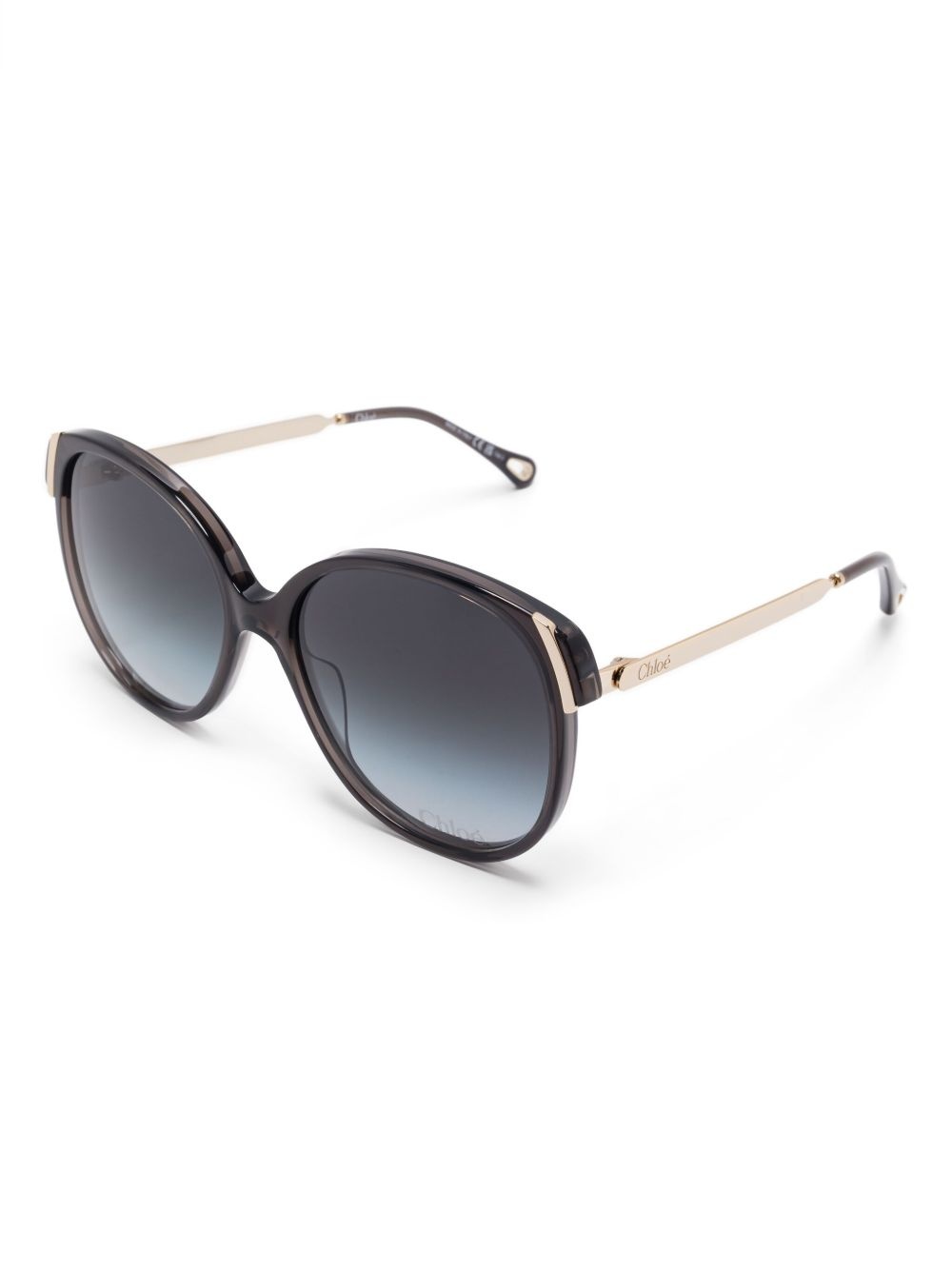 oversize-frame sunglasses - 2