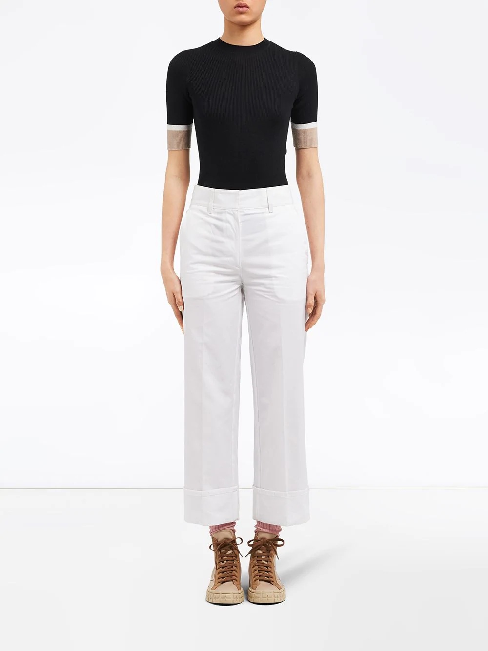 wide-leg trousers - 2