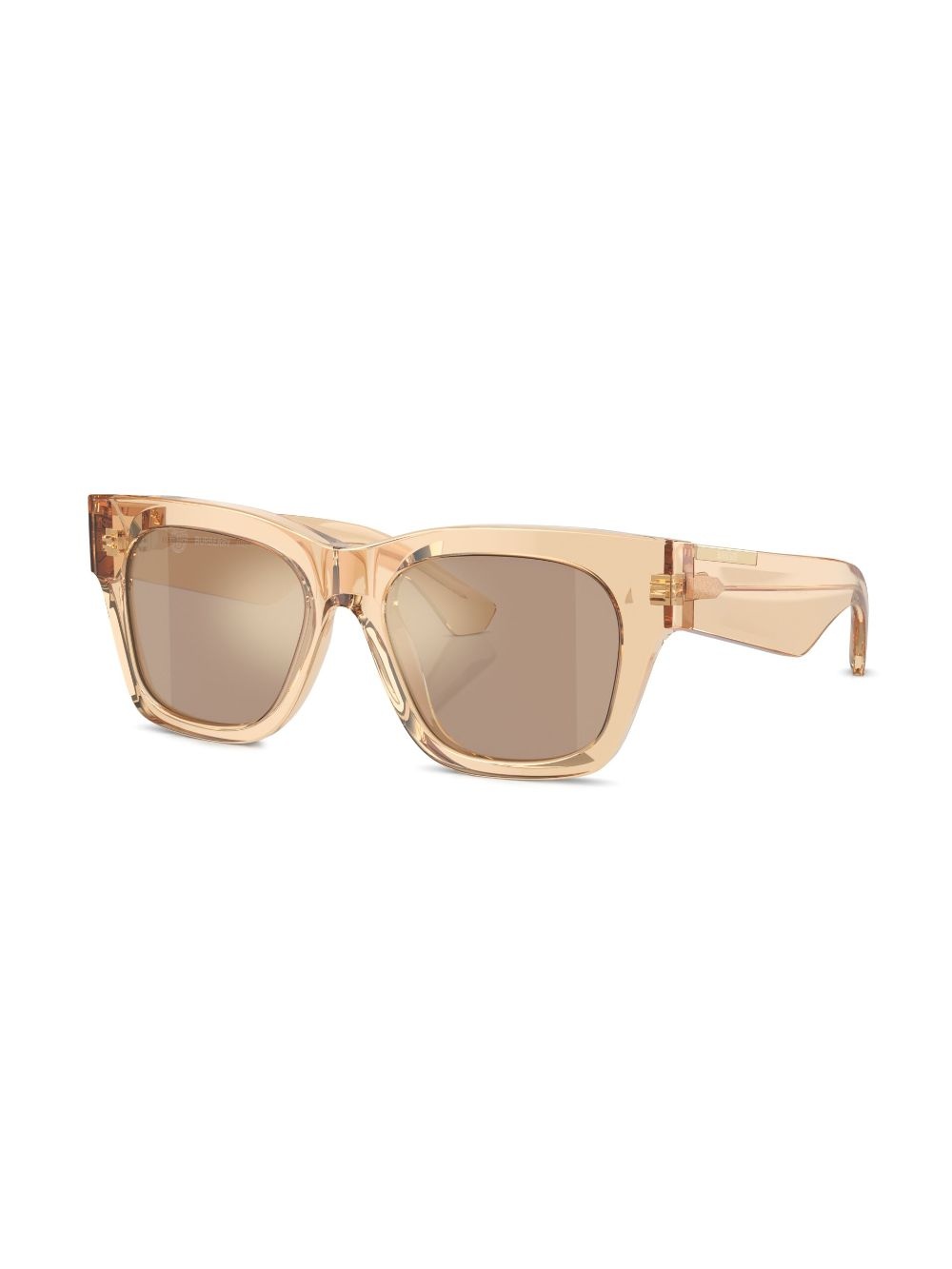 transparent wayfarer-frame sunglasses - 2