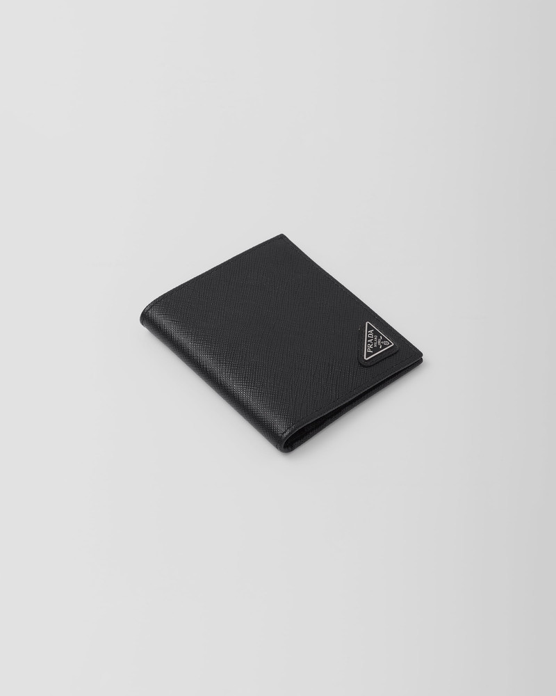 Prada Saffiano leather wallet outlook