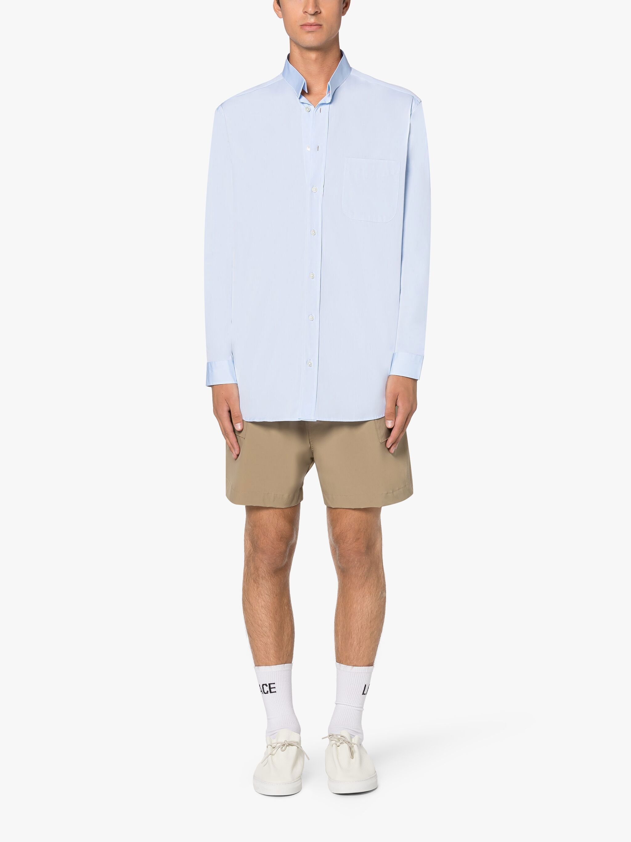 ROMA SKY BLUE BUTTON DOWN SHIRT - 2